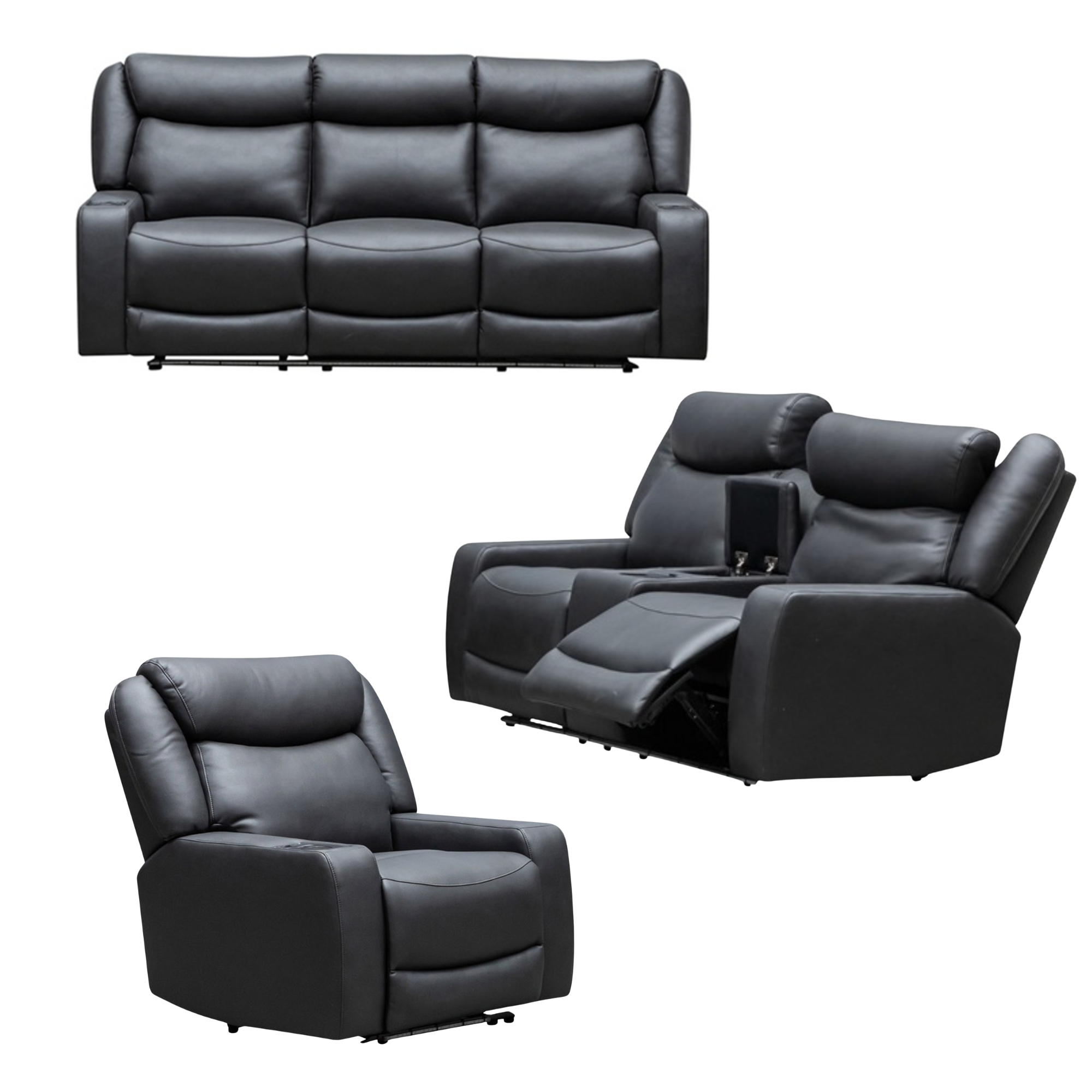 AVENGER LOUNGE SUITE | ENDUROTEK CHARCOAL