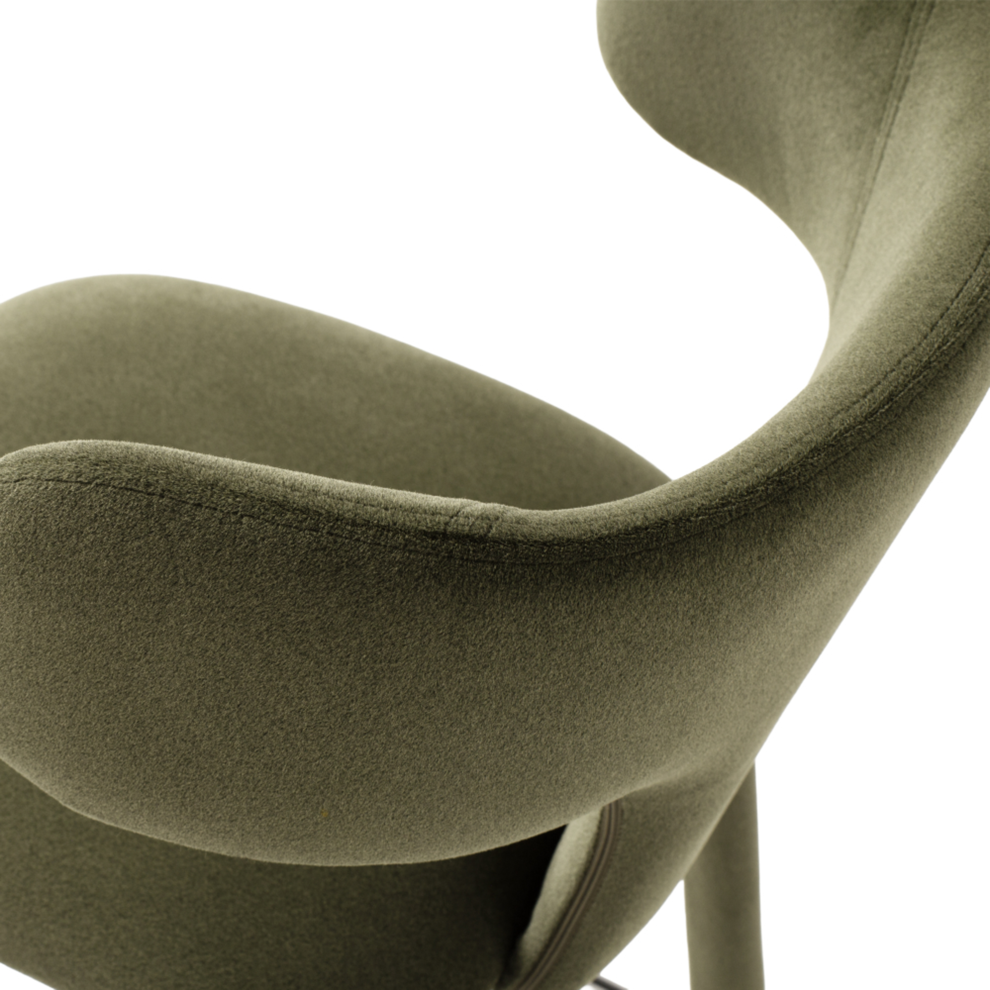 Be-Til Juice Bar Stool | Olive