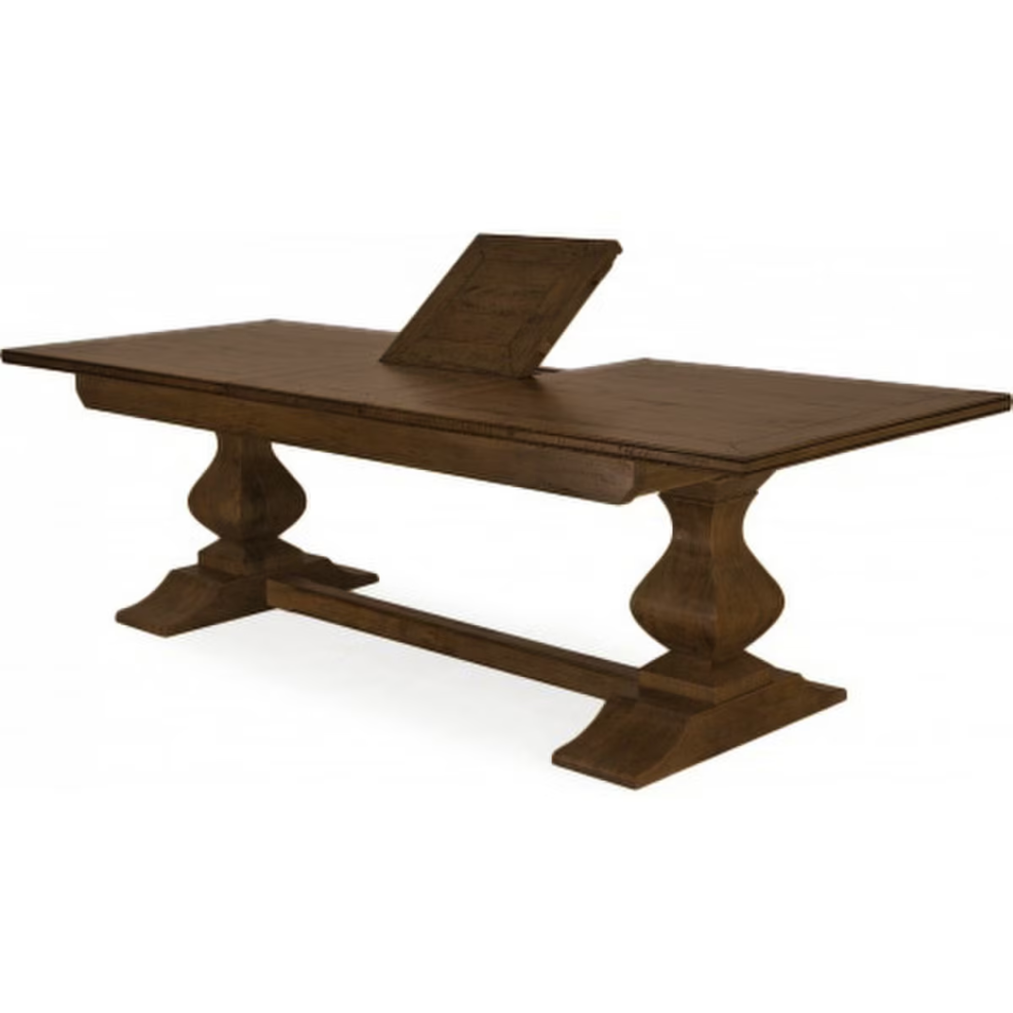 Bosquet Double Extension Dining Table | Rustic Dark