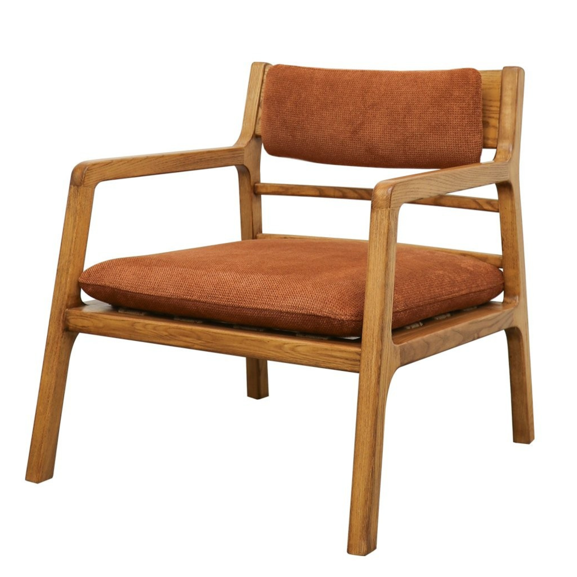 BOWIE ASH ARM CHAIR | LEATHER OR BRONZE FABRIC
