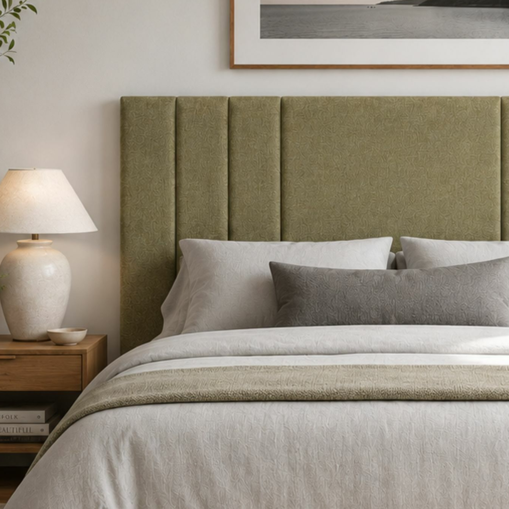 Calypso Headboard | Choose a Fabric | NZ Made