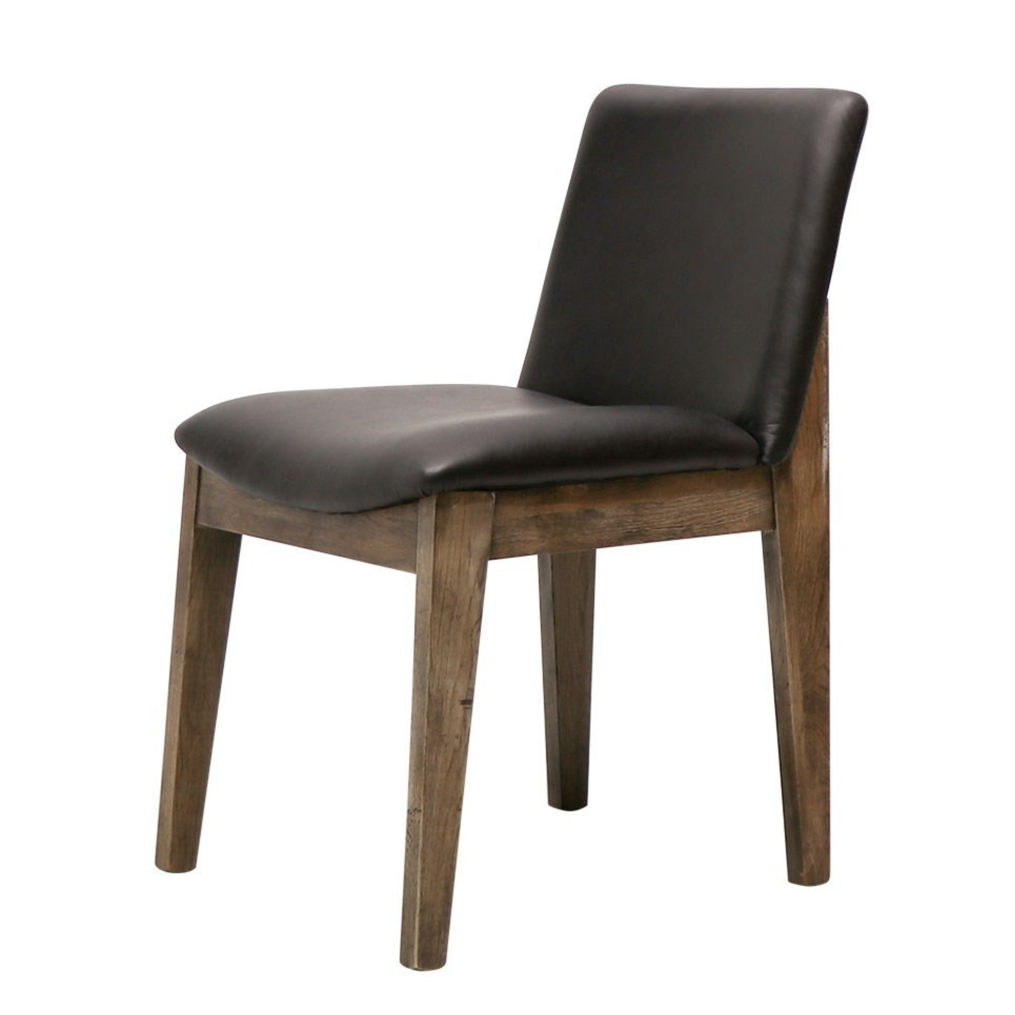 CLIFTON DINING CHAIR | BLACK LEATHER