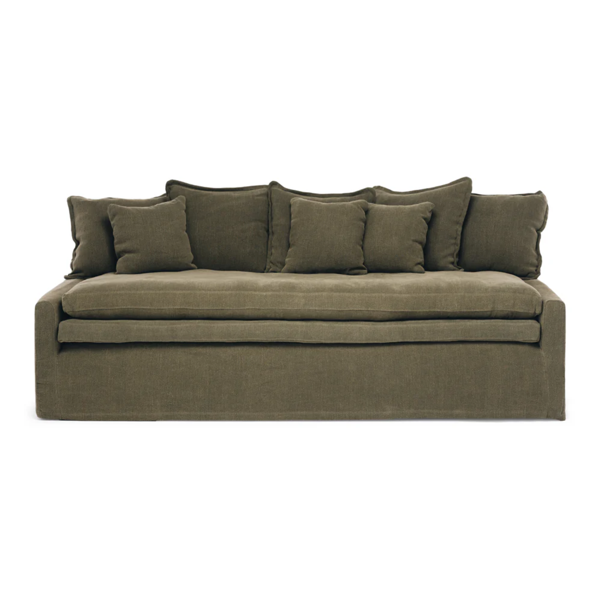 CLOUD 3 SEATER SOFA | KHAKI