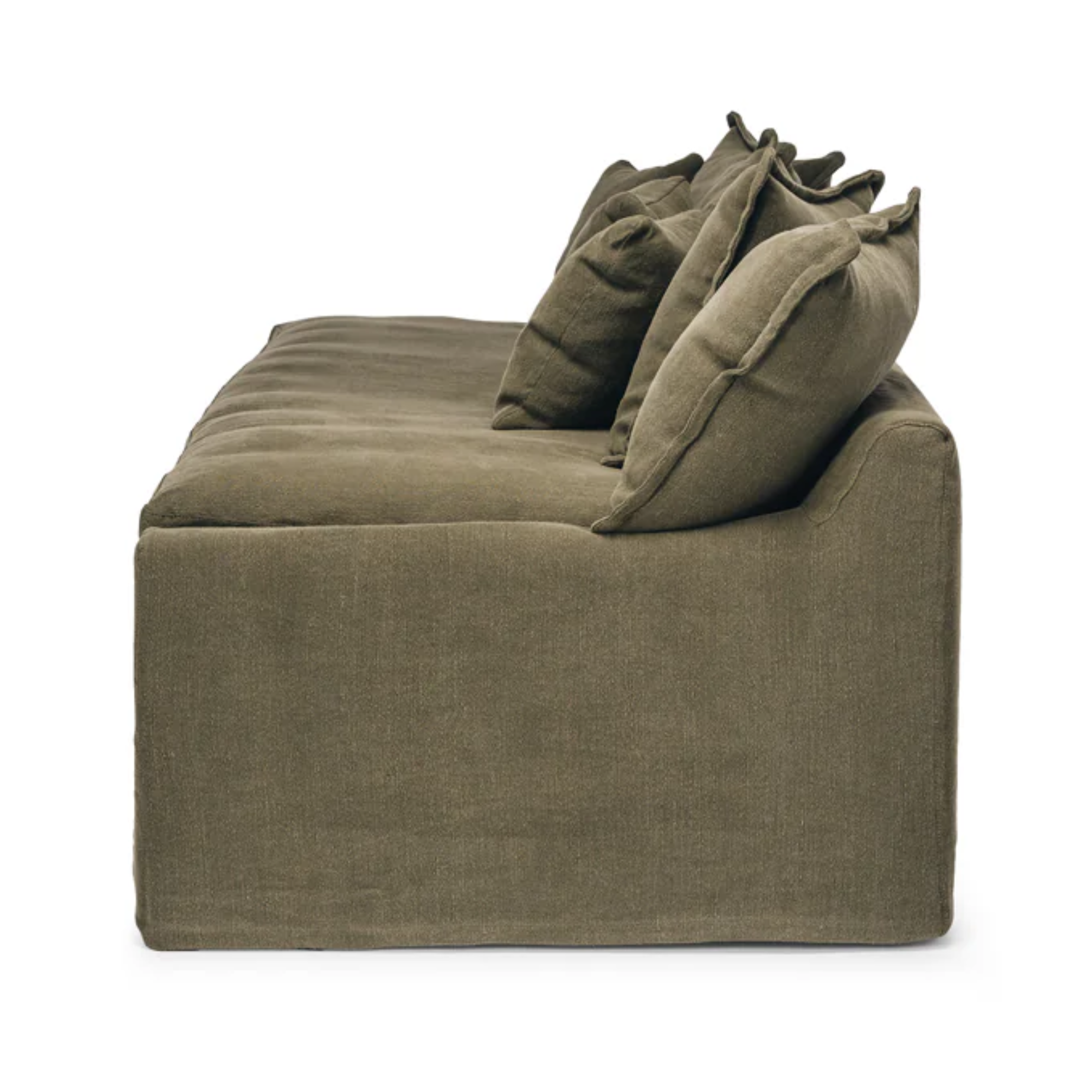 CLOUD 3 SEATER SOFA | KHAKI