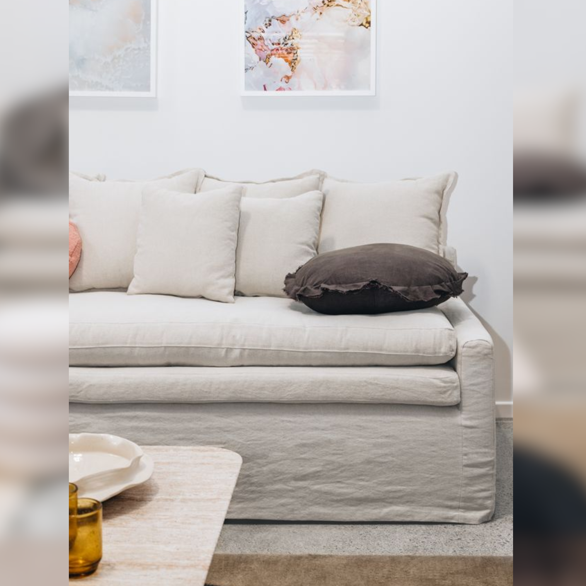 CLOUD 3 SEATER SOFA | OATMEAL