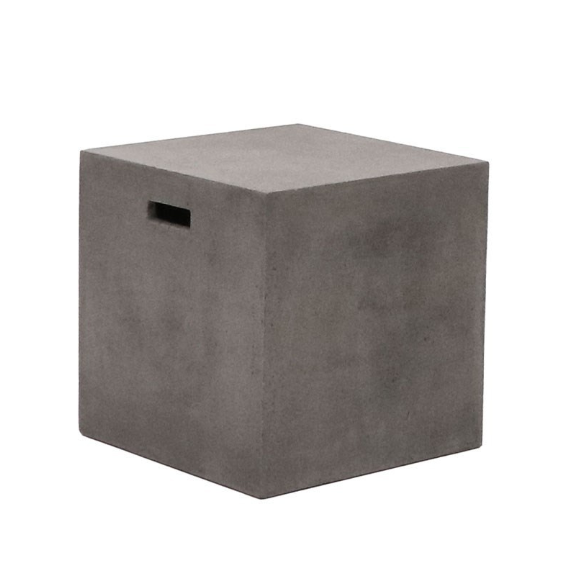 CONCRETE CUBE SIDE TABLE | STOOL