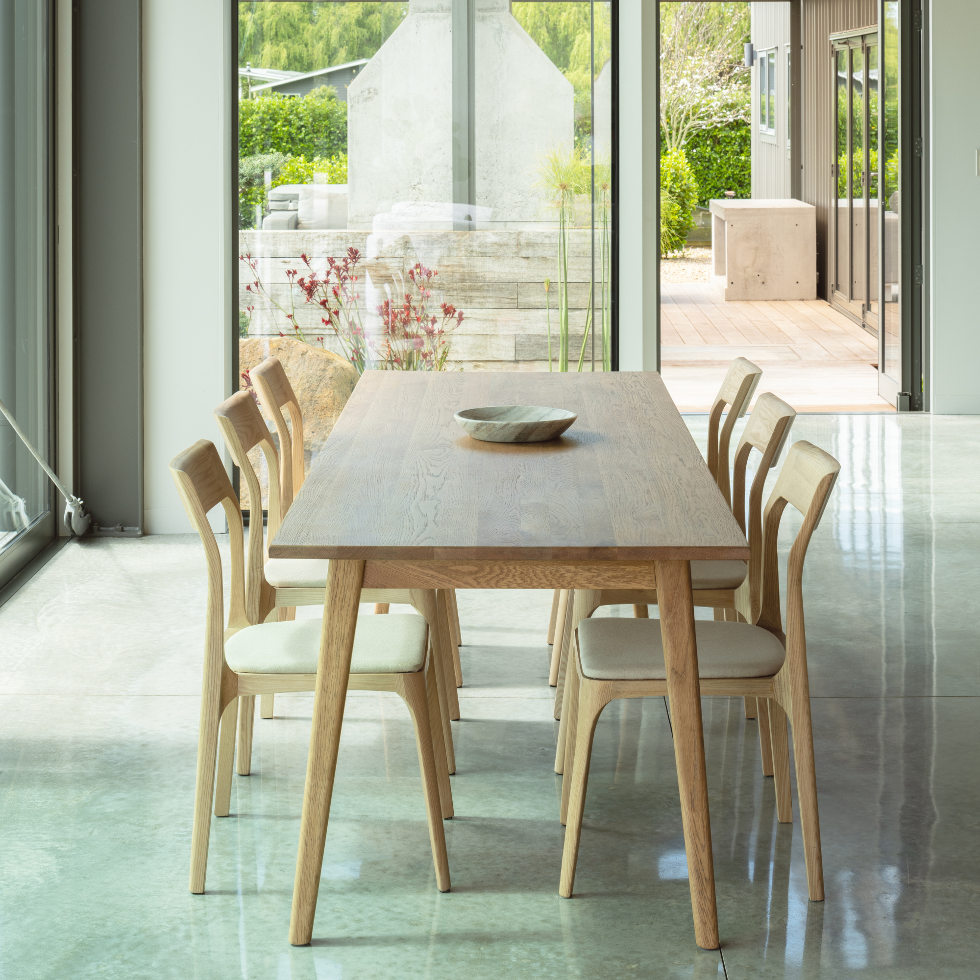 VAASA SOLID OAK DINING TABLE | 4 SIZES