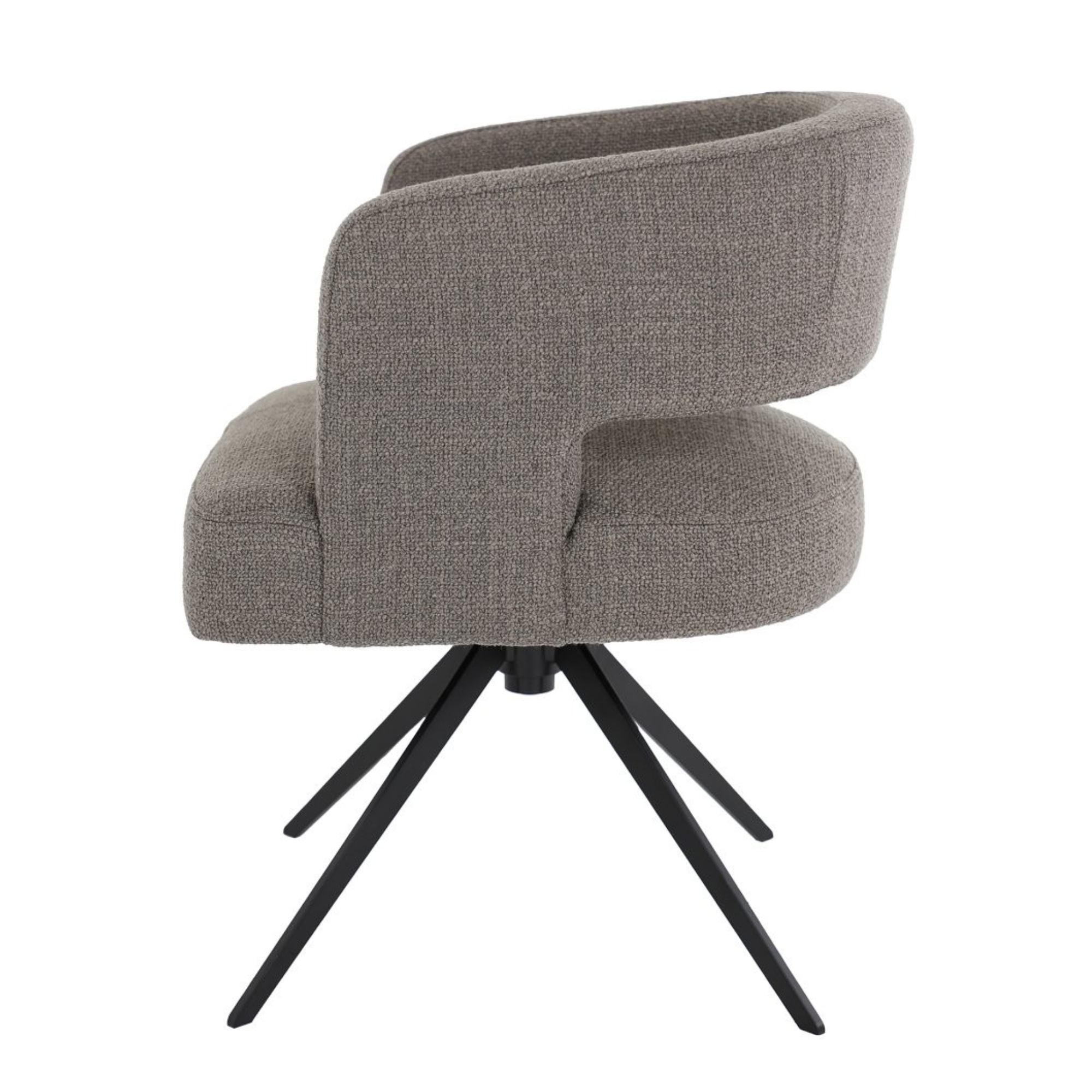 Cove Swivel Chair | Warm Grey