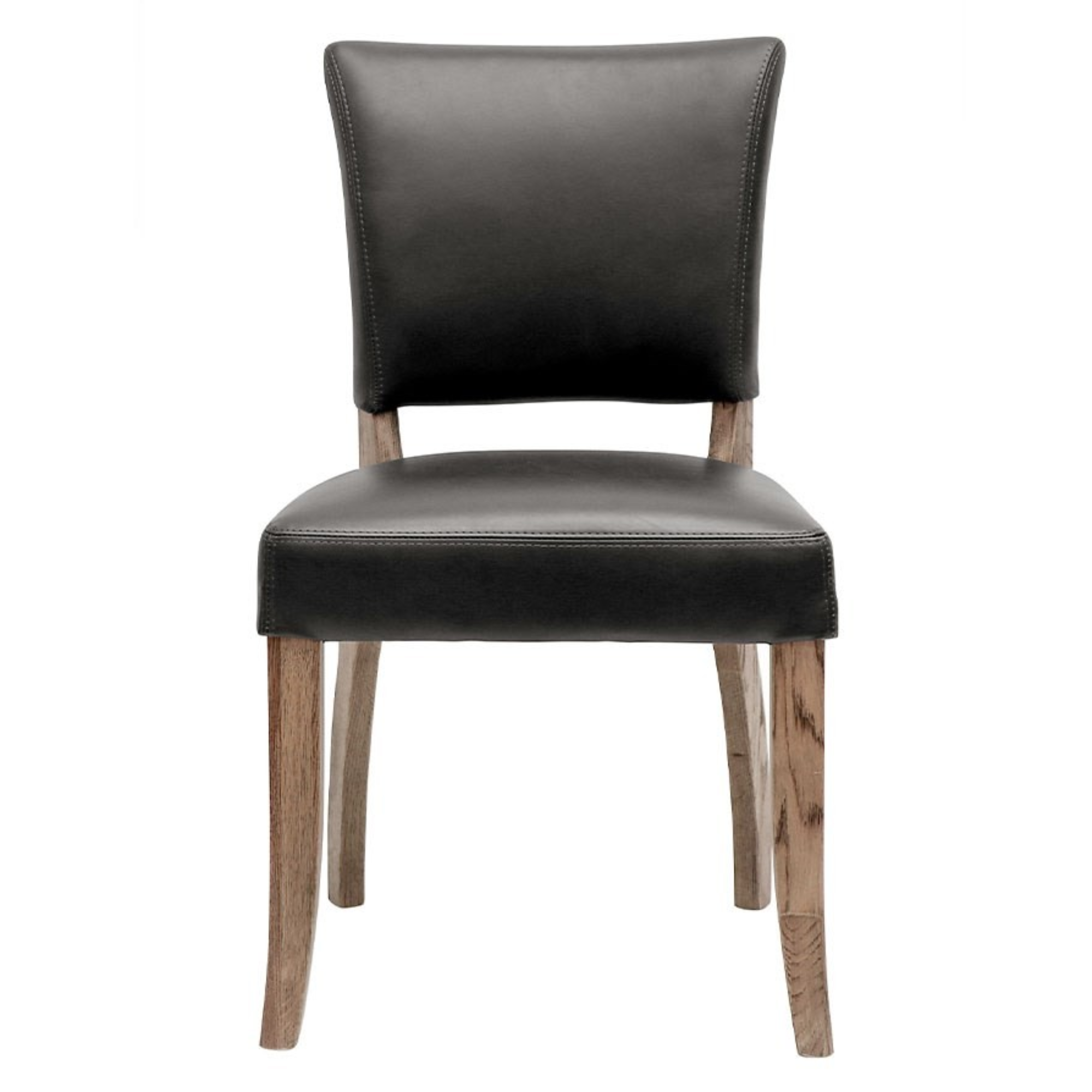 Crane Leather Dining Chair | Black