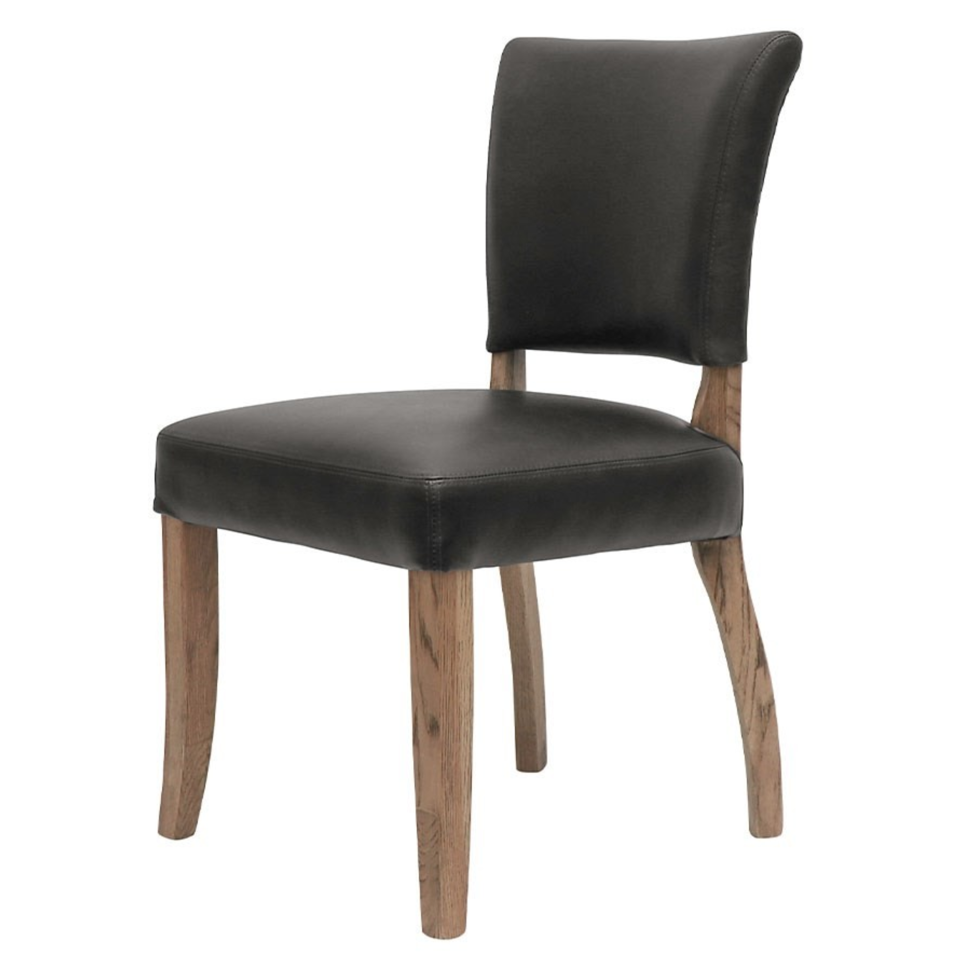 Crane Leather Dining Chair | Black