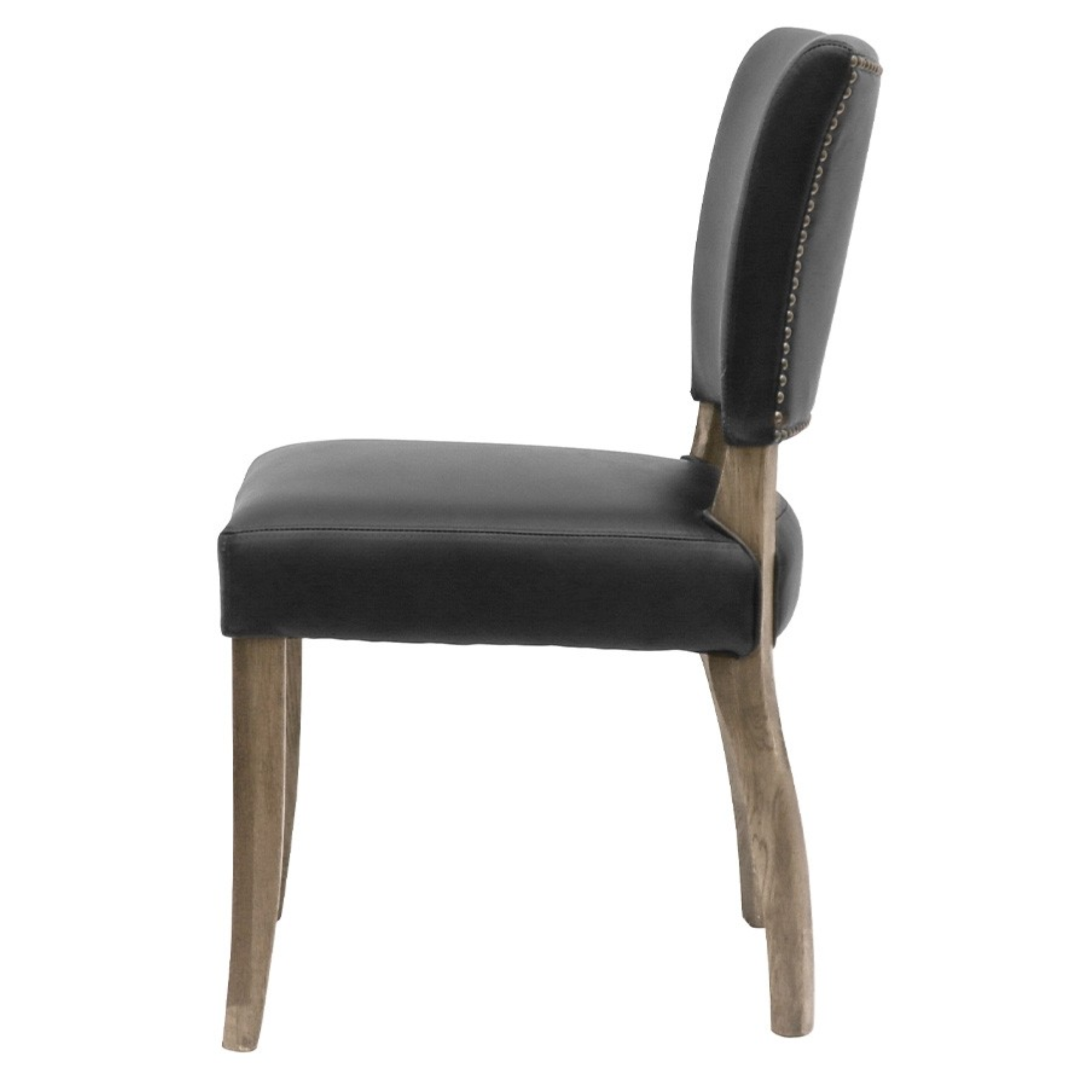 Crane Leather Dining Chair | Black