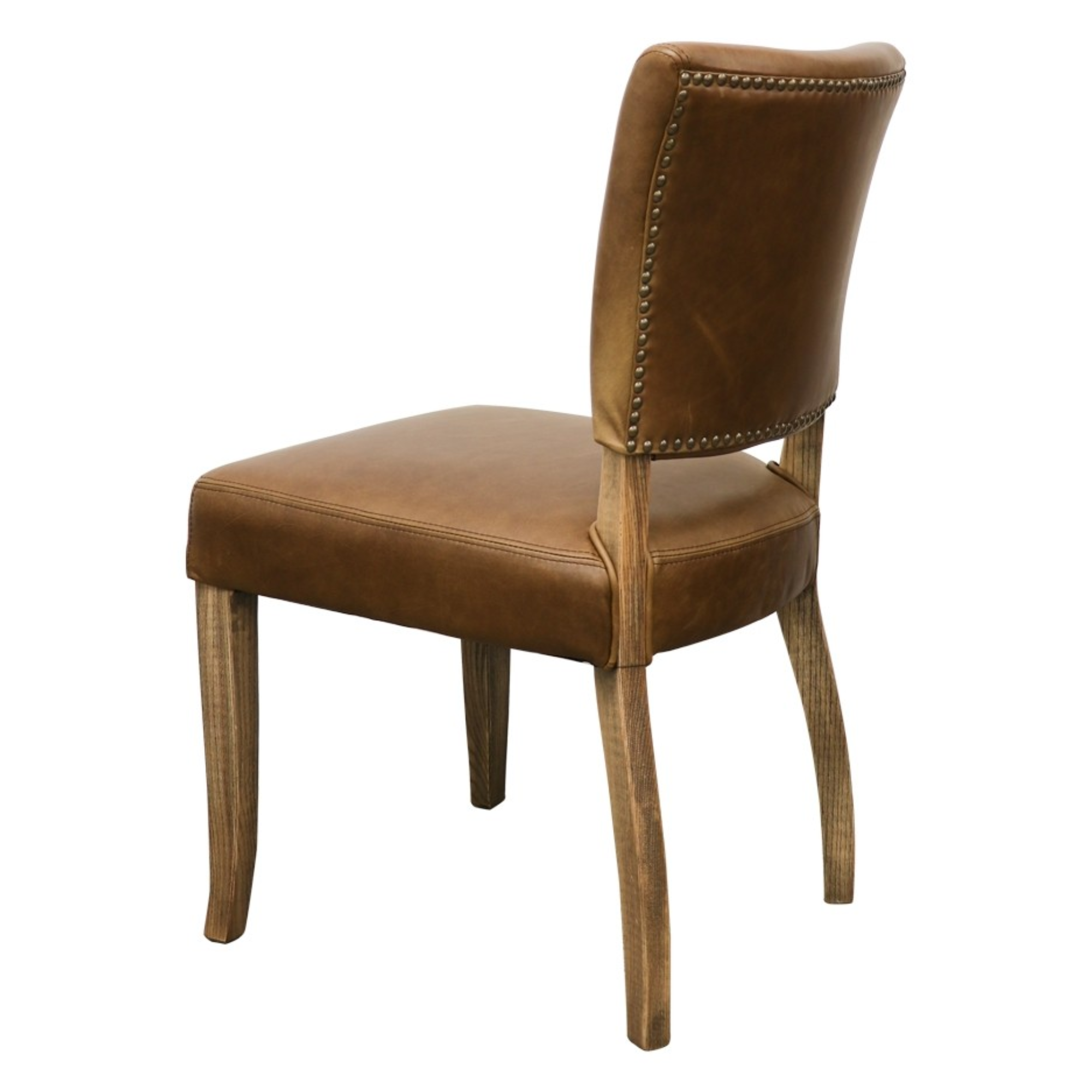 Crane Leather Dining Chair | Brown