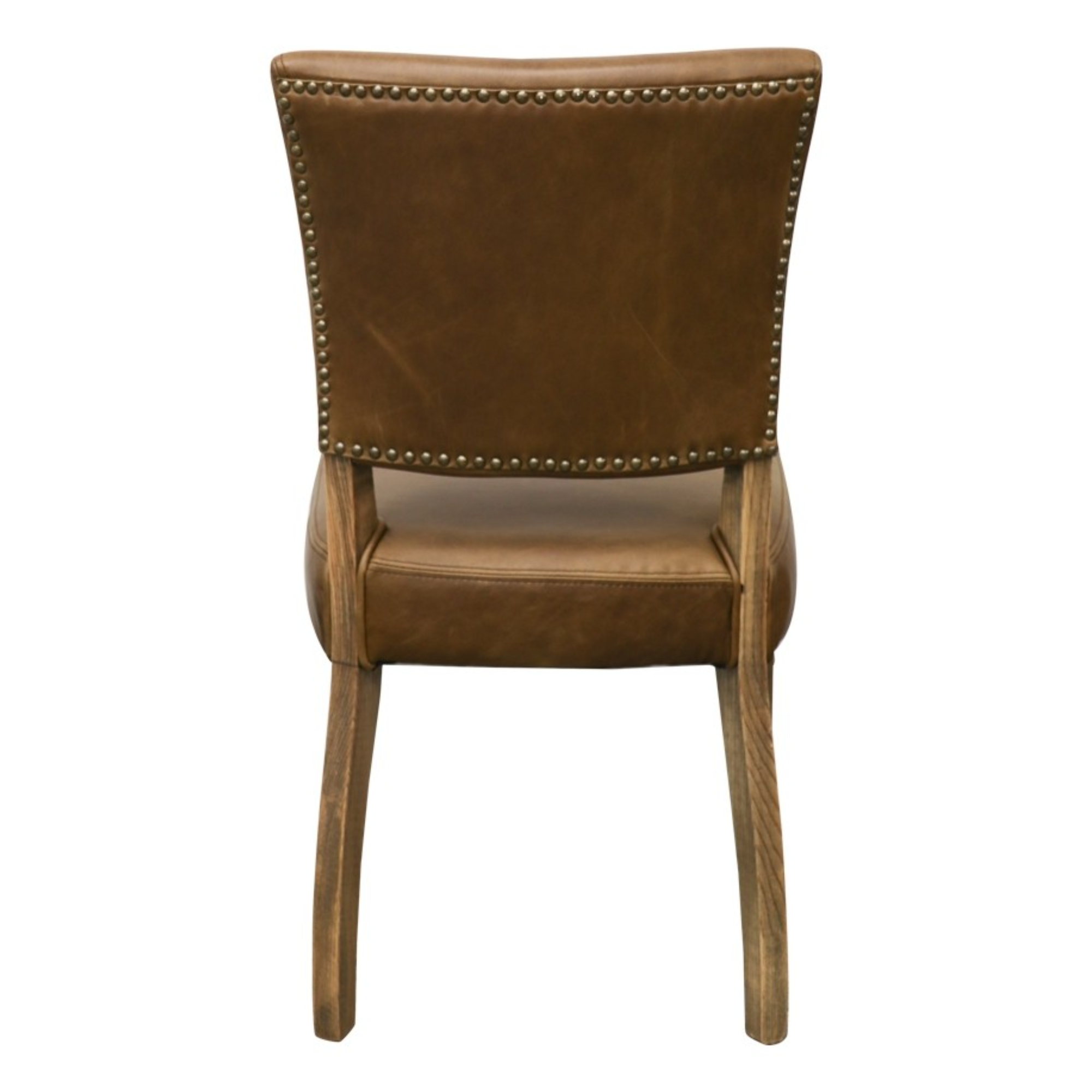 Crane Leather Dining Chair | Brown