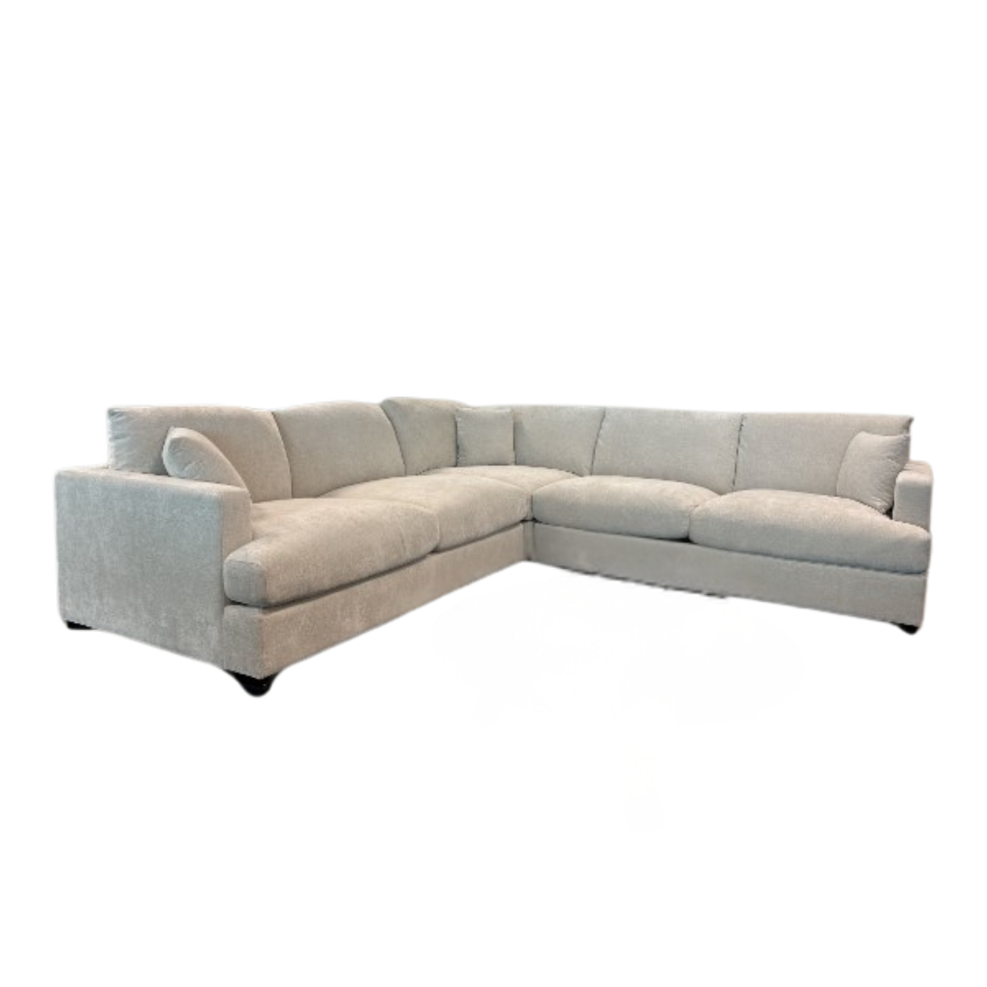 Crescent Corner Lounge Suite | Natural