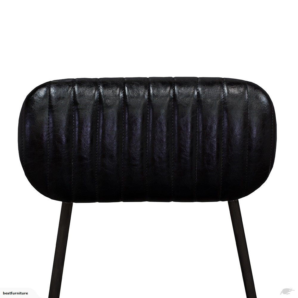 DATSUN BLACK DINING CHAIR