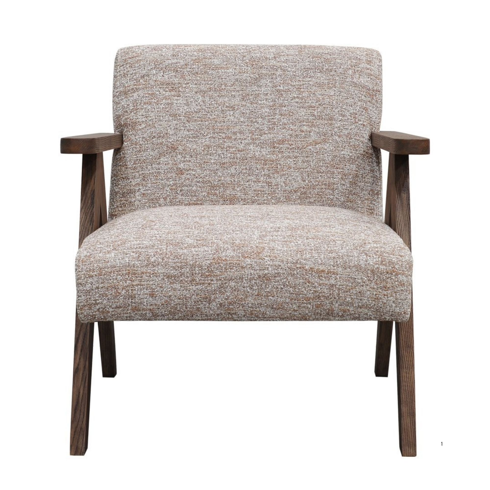 DRAPER ARMCHAIR - CARAMEL