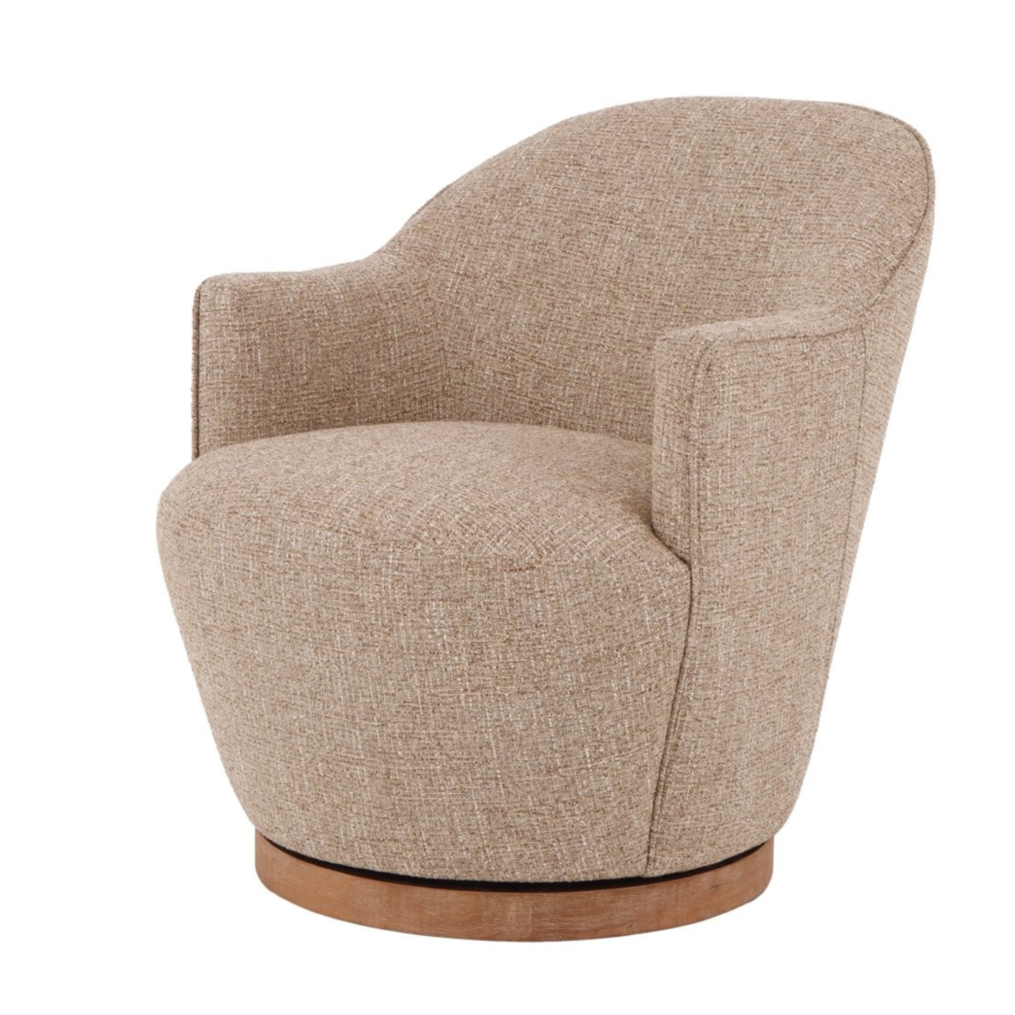 Ferguson Swivel Chair | Caramel