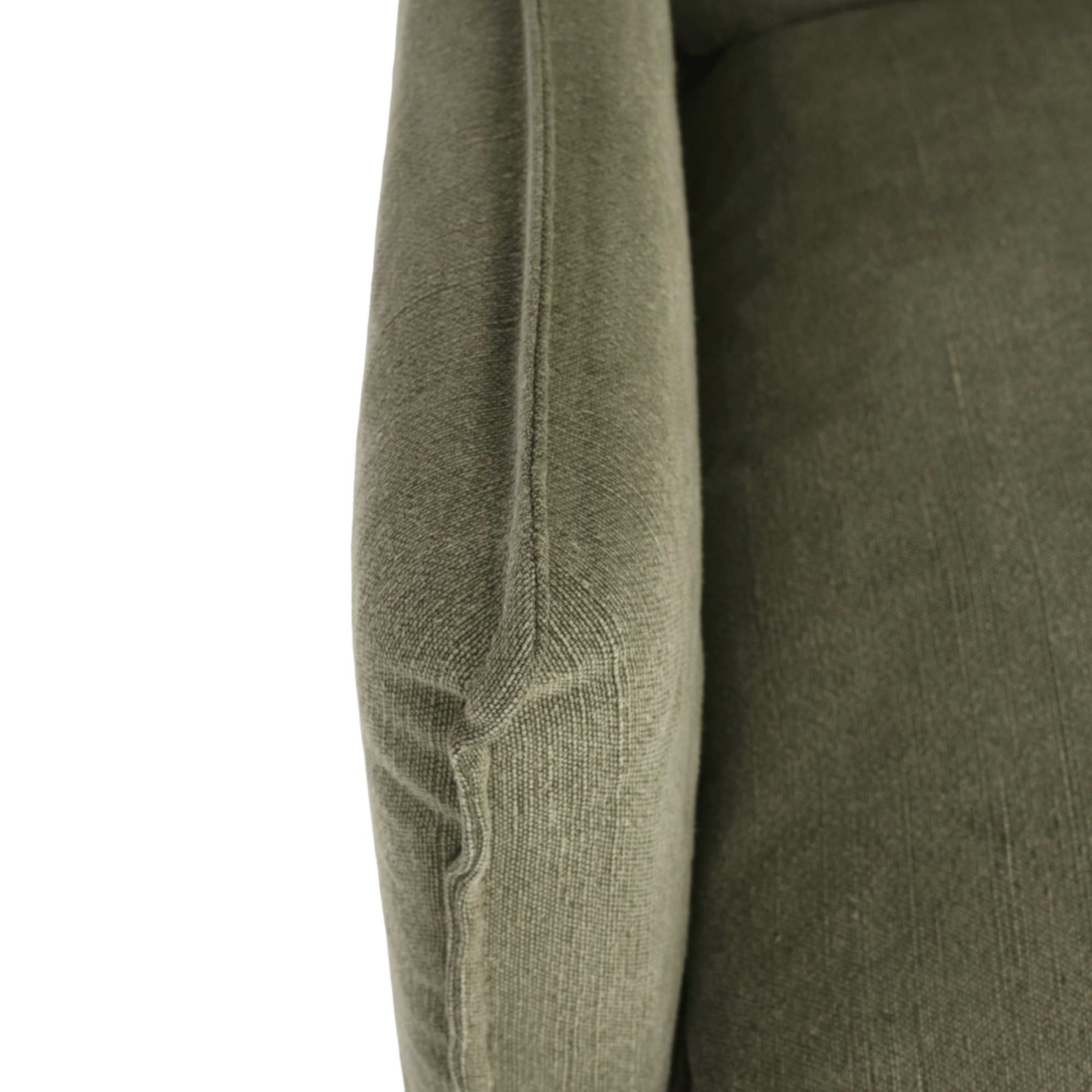 HAMILTON SLIP-COVER 3 SEATER SOFA | KHAKI