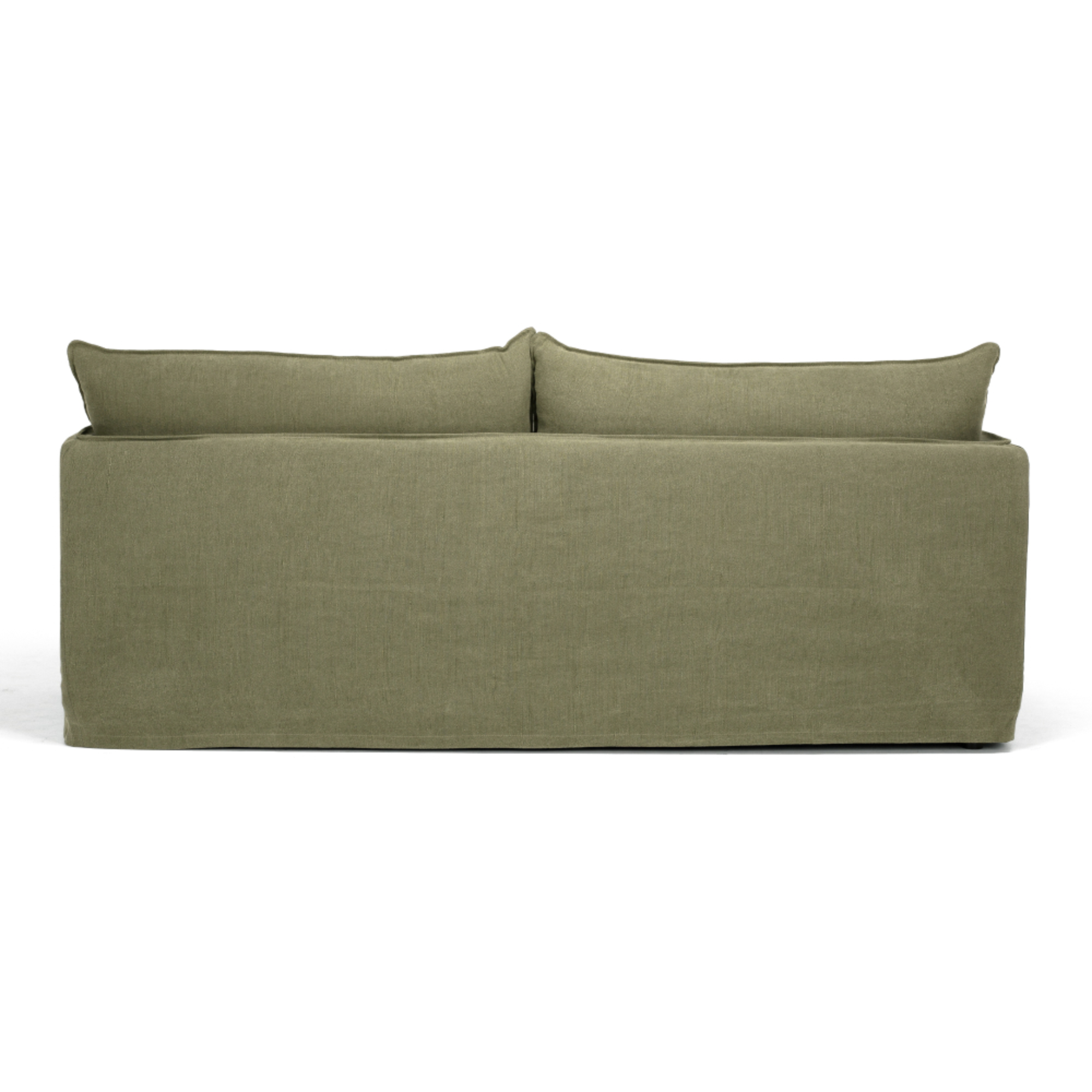HAMILTON SLIP-COVER 3 SEATER SOFA | KHAKI