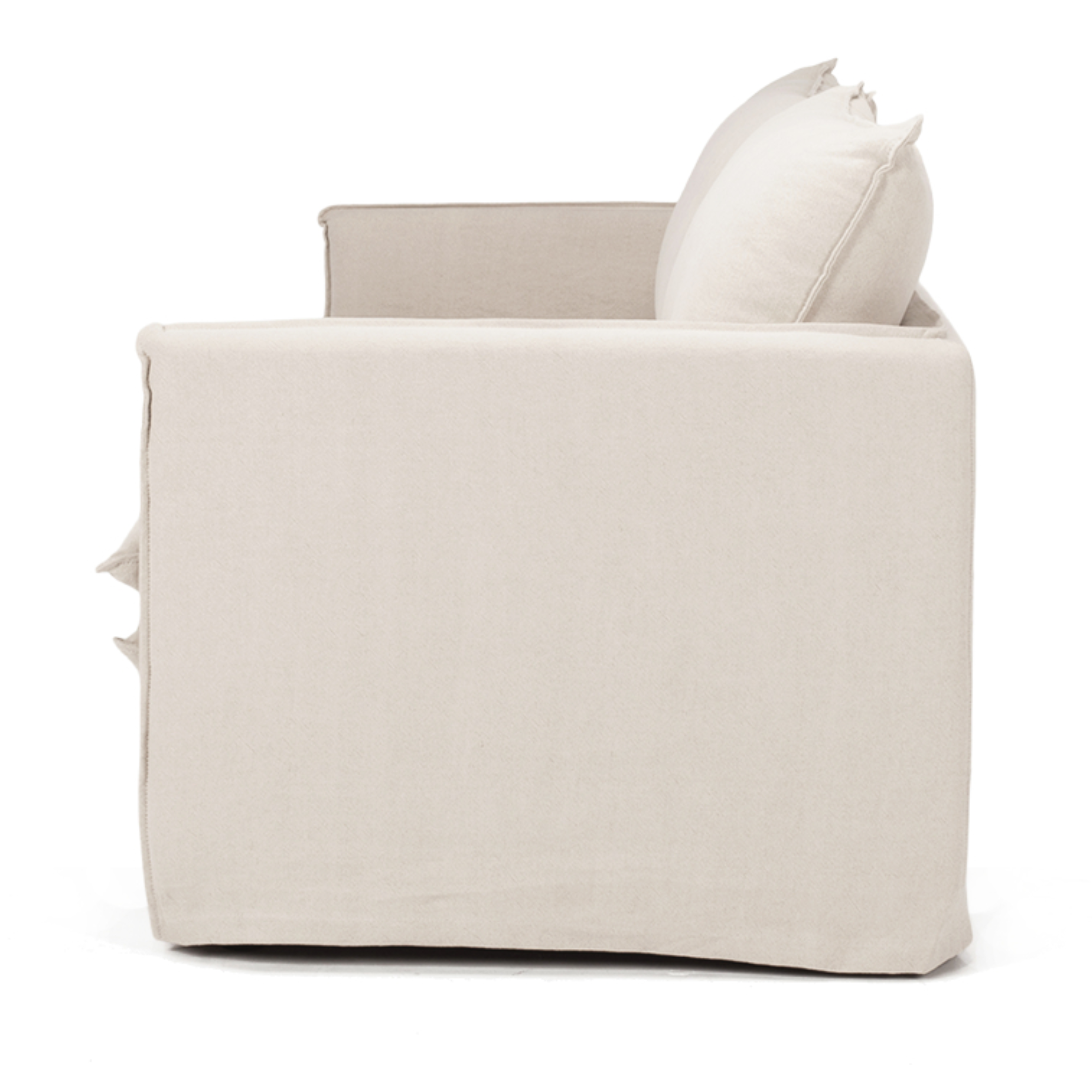 HAMILTON SLIP-COVER 3 SEATER SOFA | OATMEAL
