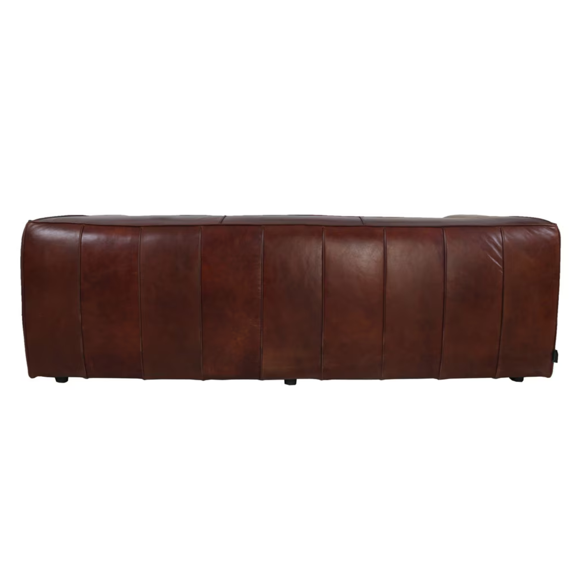 Hampshire Leather 3 Seater Sofa | Vintage Cigar Brown
