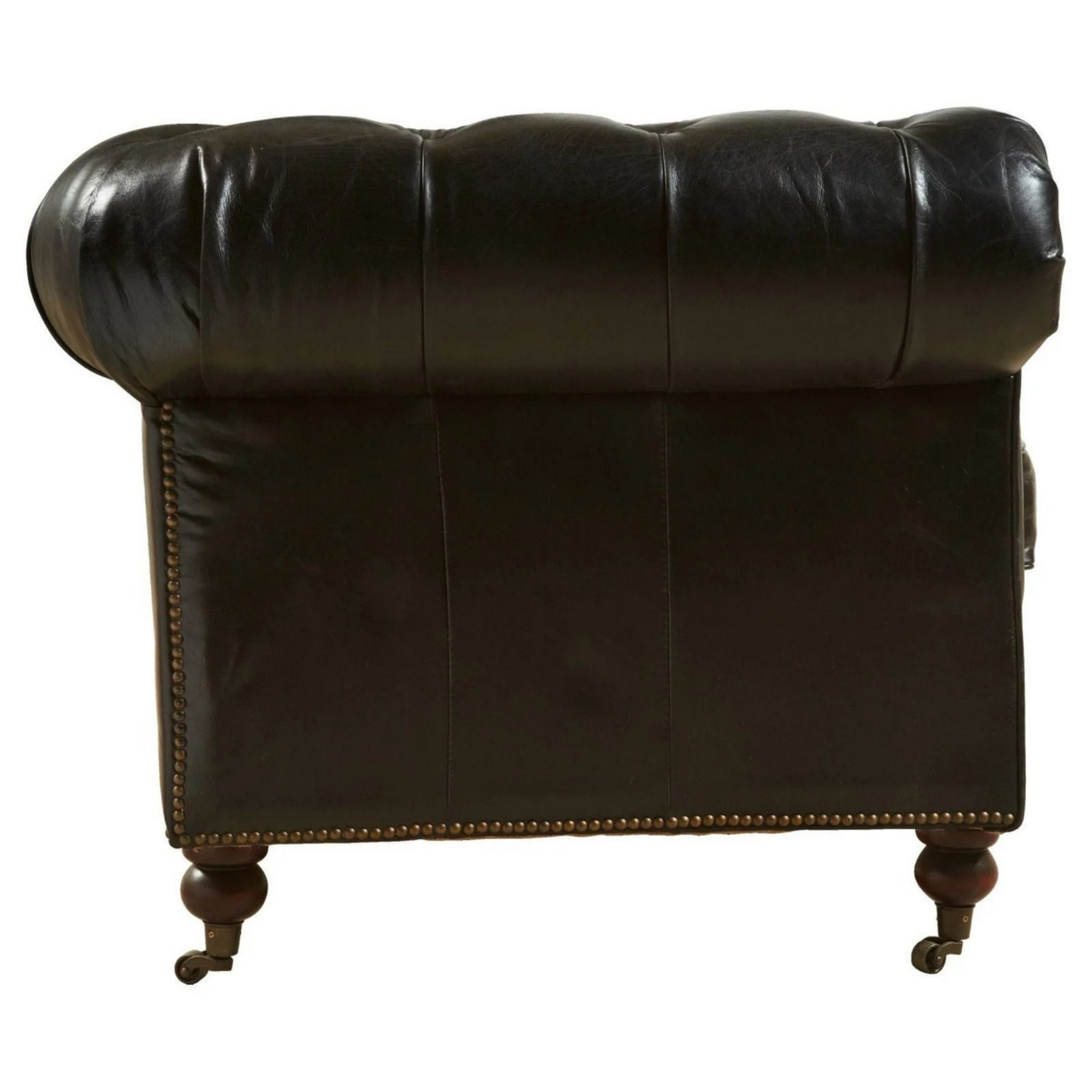 HAMPTON LEATHER 2 or 3 SEATER SOFA | 2 COLOURS