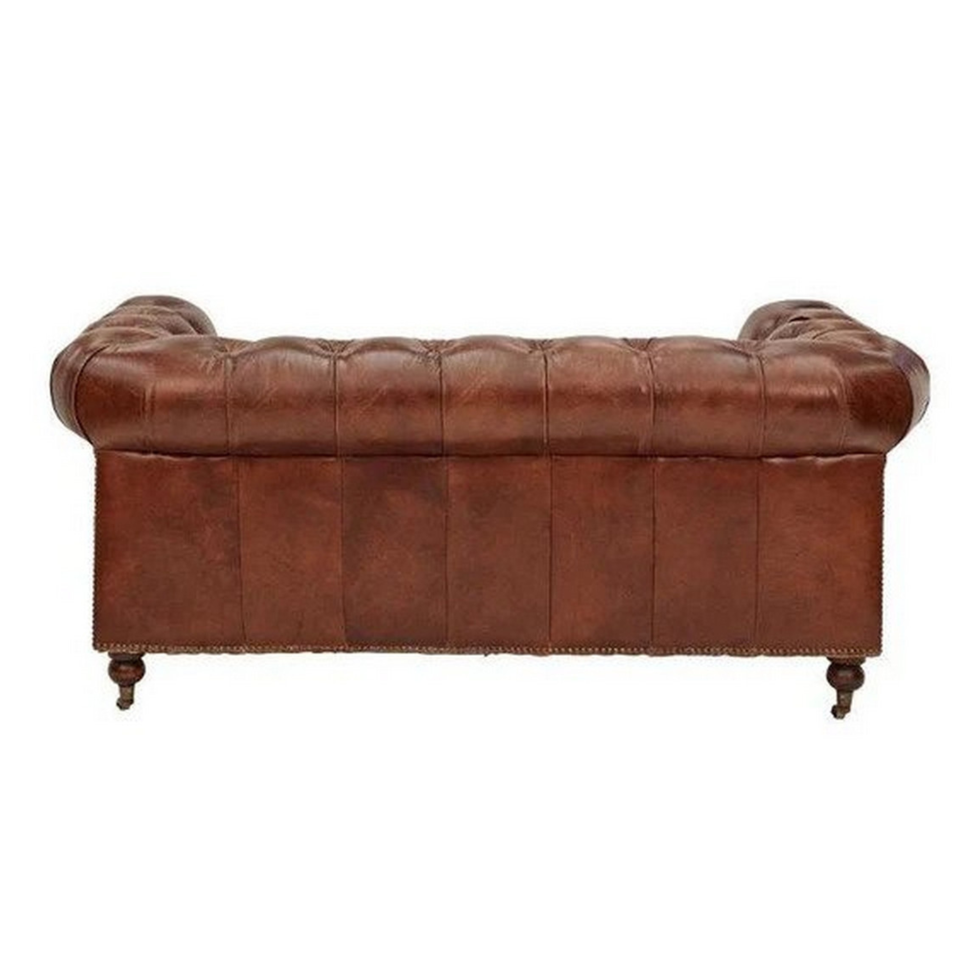 HAMPTON LEATHER 2 or 3 SEATER SOFA | 2 COLOURS