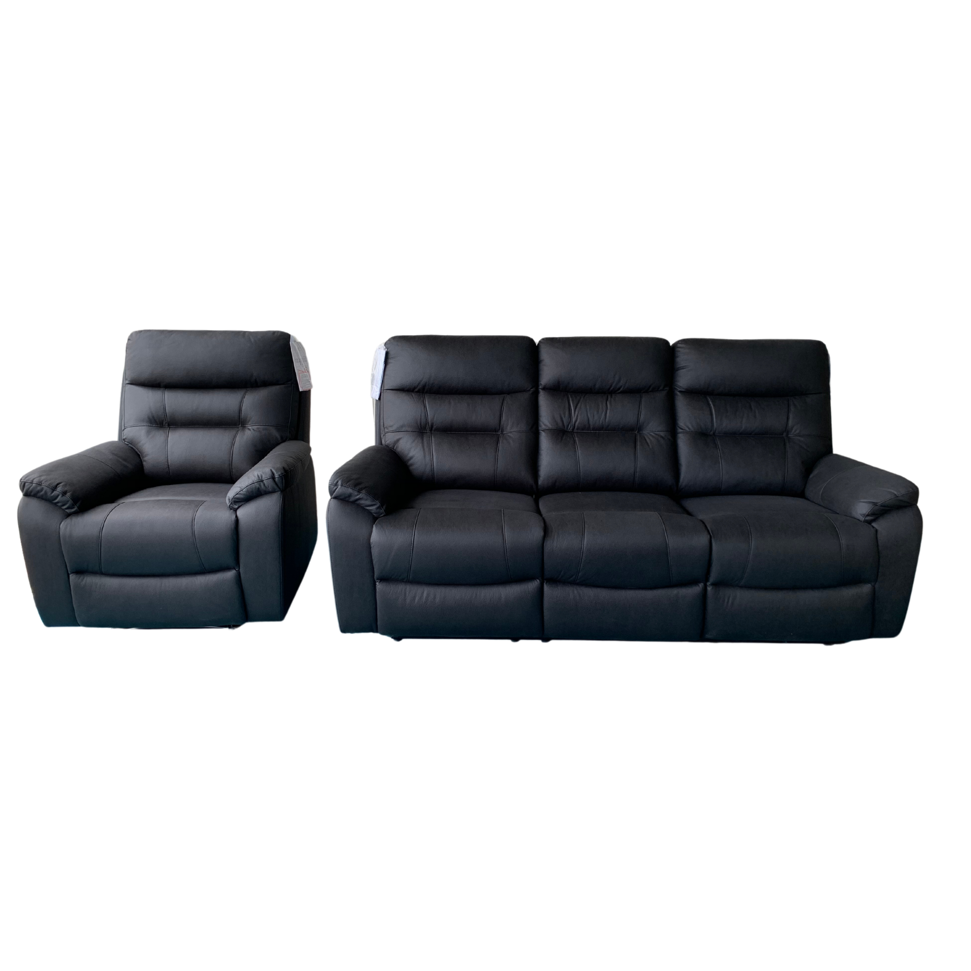 JACKSON RECLINING LOUNGE SUITE | EACH PIECE SOLD SEPARATELY | 2 COLOURS