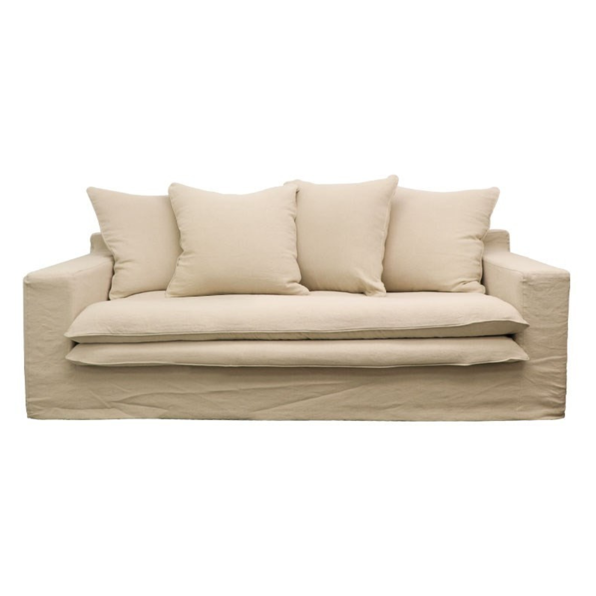 KEELY SLIPCOVER 2 SEATER SOFA | 5 COLOURS