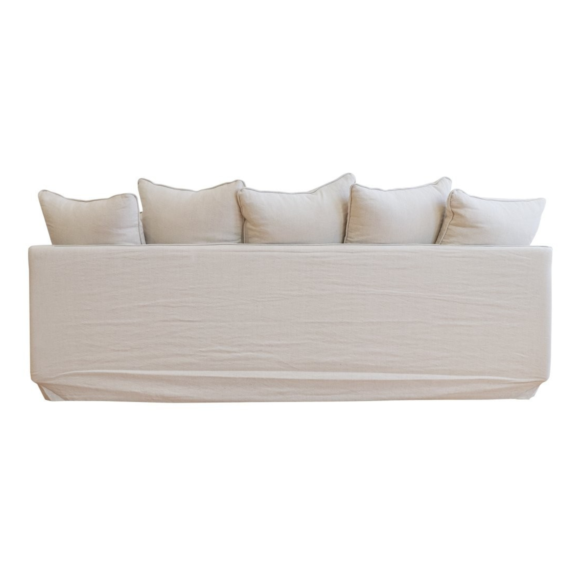 LOTUS SLIPCOVER FEATHER 3 SEATER  | OATMEAL