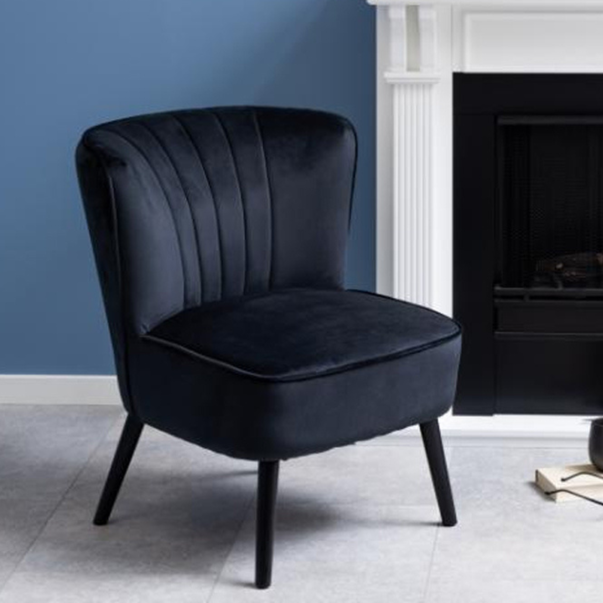 LARK OCCASIONAL CHAIR | MIDNIGHT BLUE