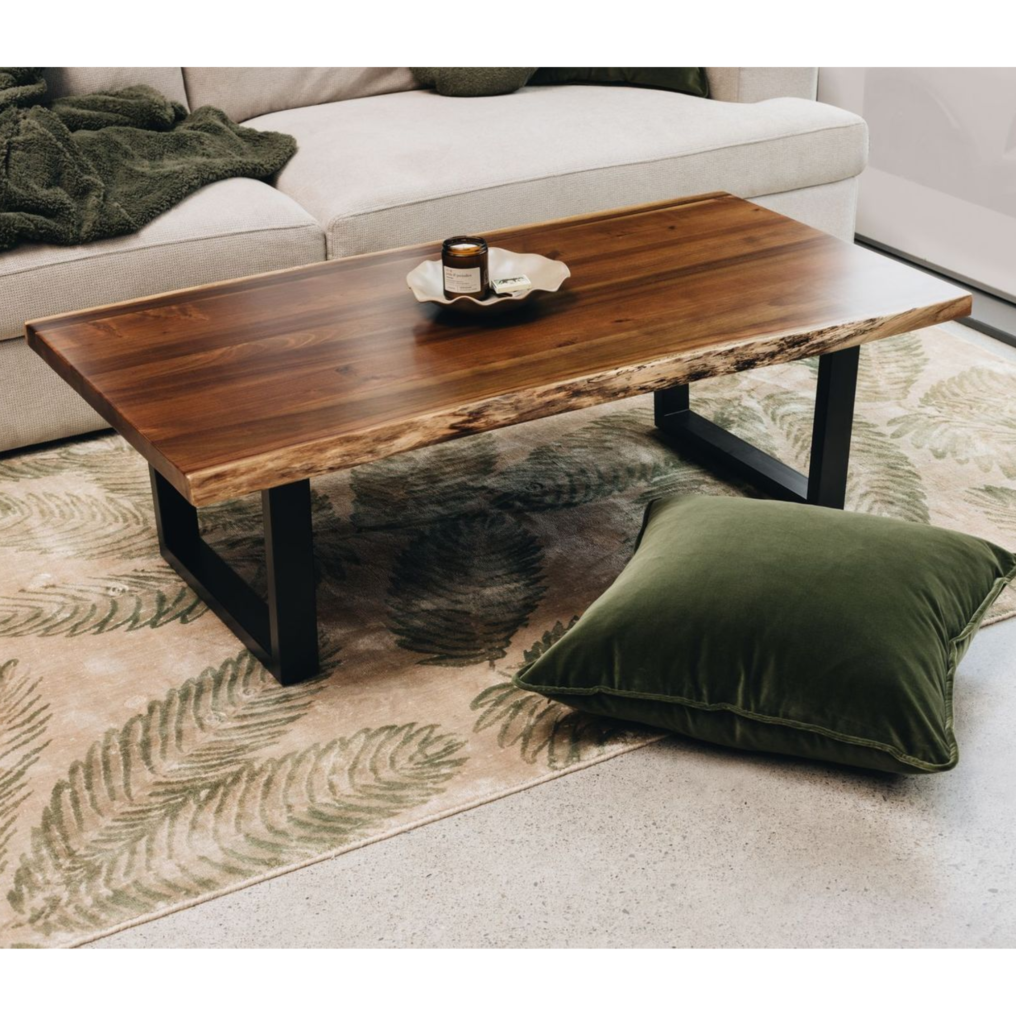 LIVE-EDGE COFFEE TABLE