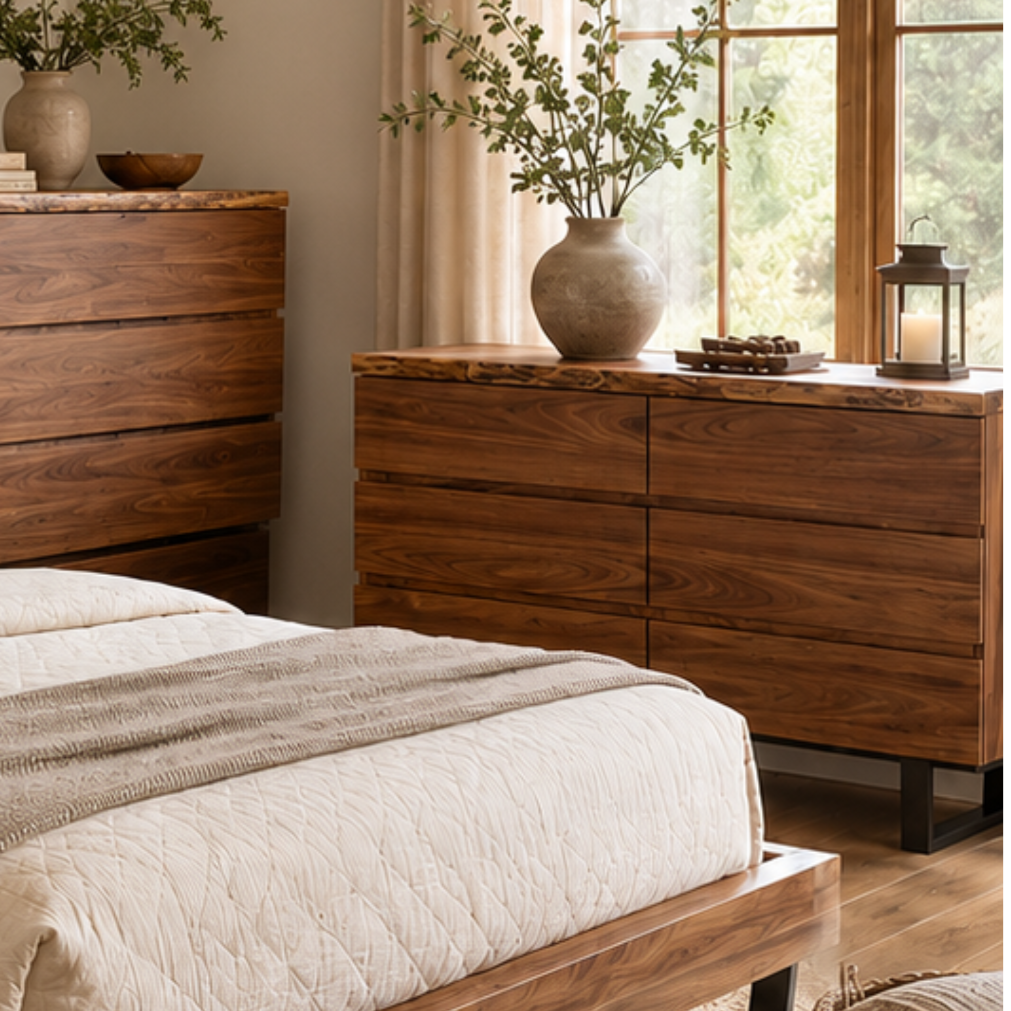 LiveEdge 6 Drawer Lowboy