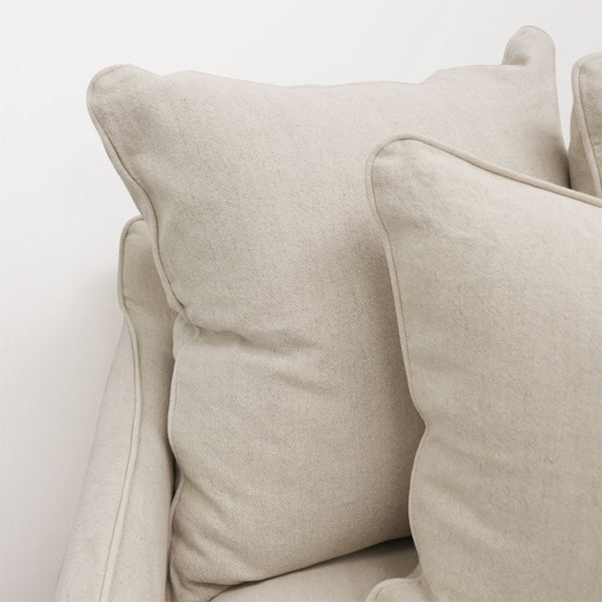 Lotus 3 Seater Sofa | Oatmeal