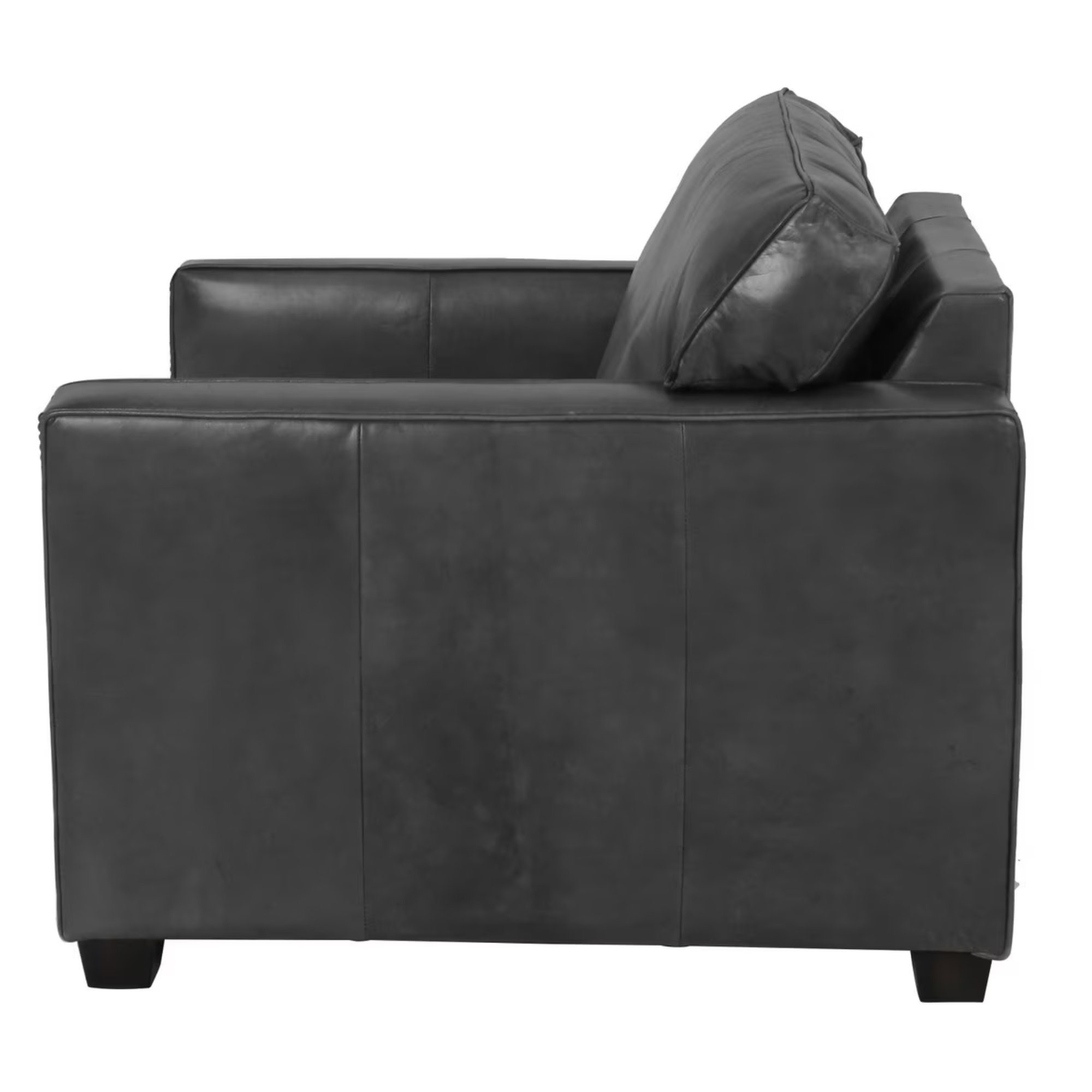 MADISON LEATHER CHAIR | BLACK