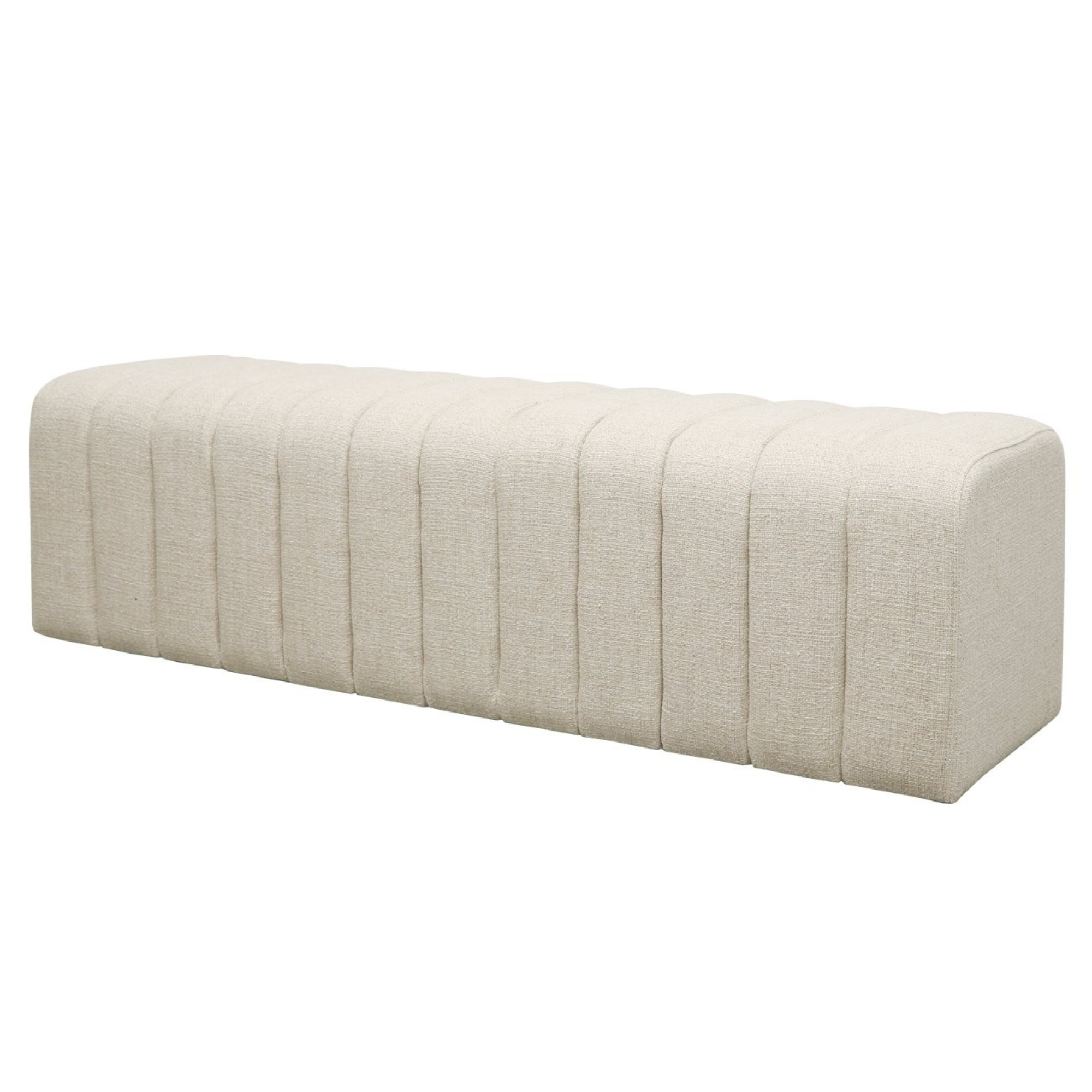 MARIAH BENCH SEAT | ALABASTER