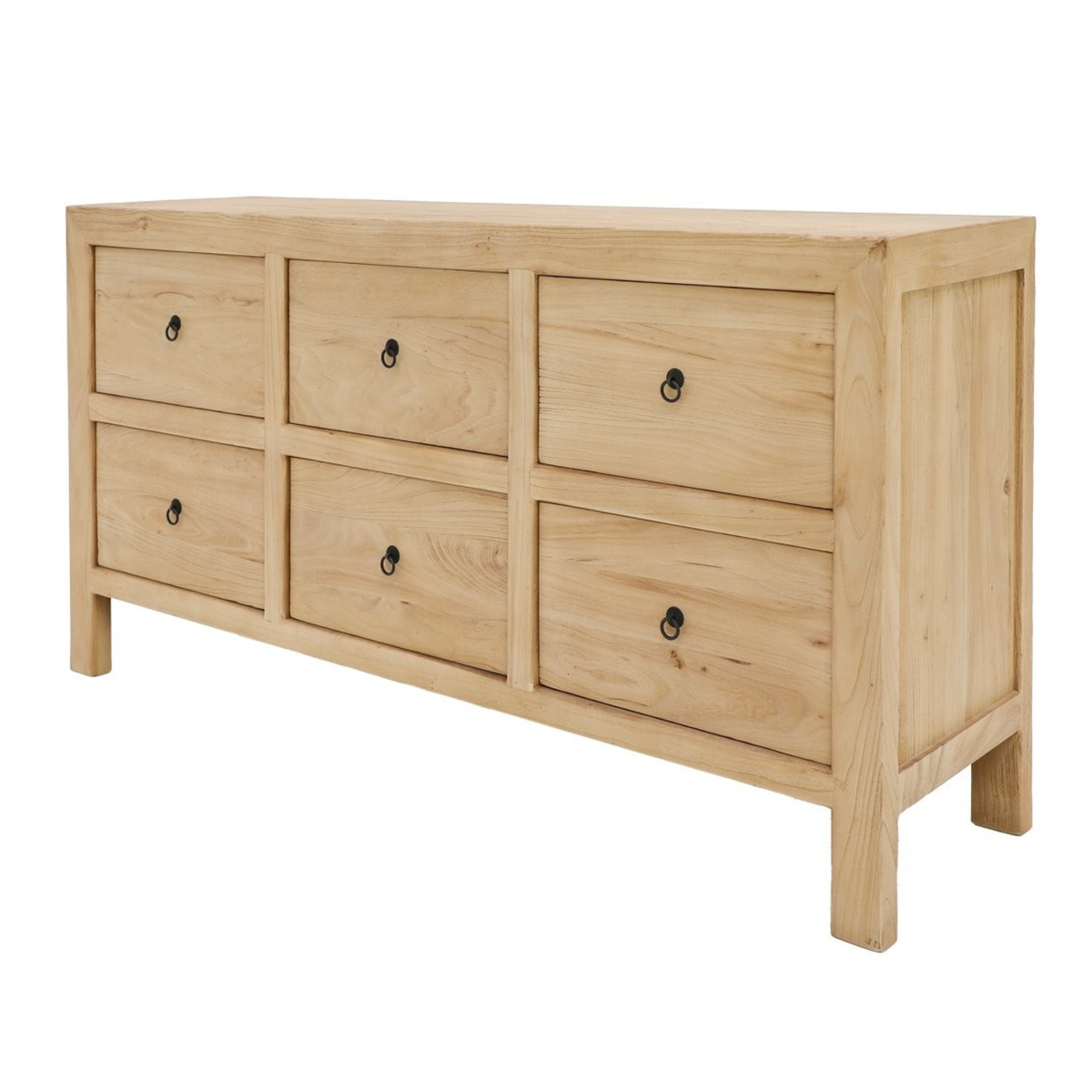 Marlow 6 Drawer Buffet | Natural