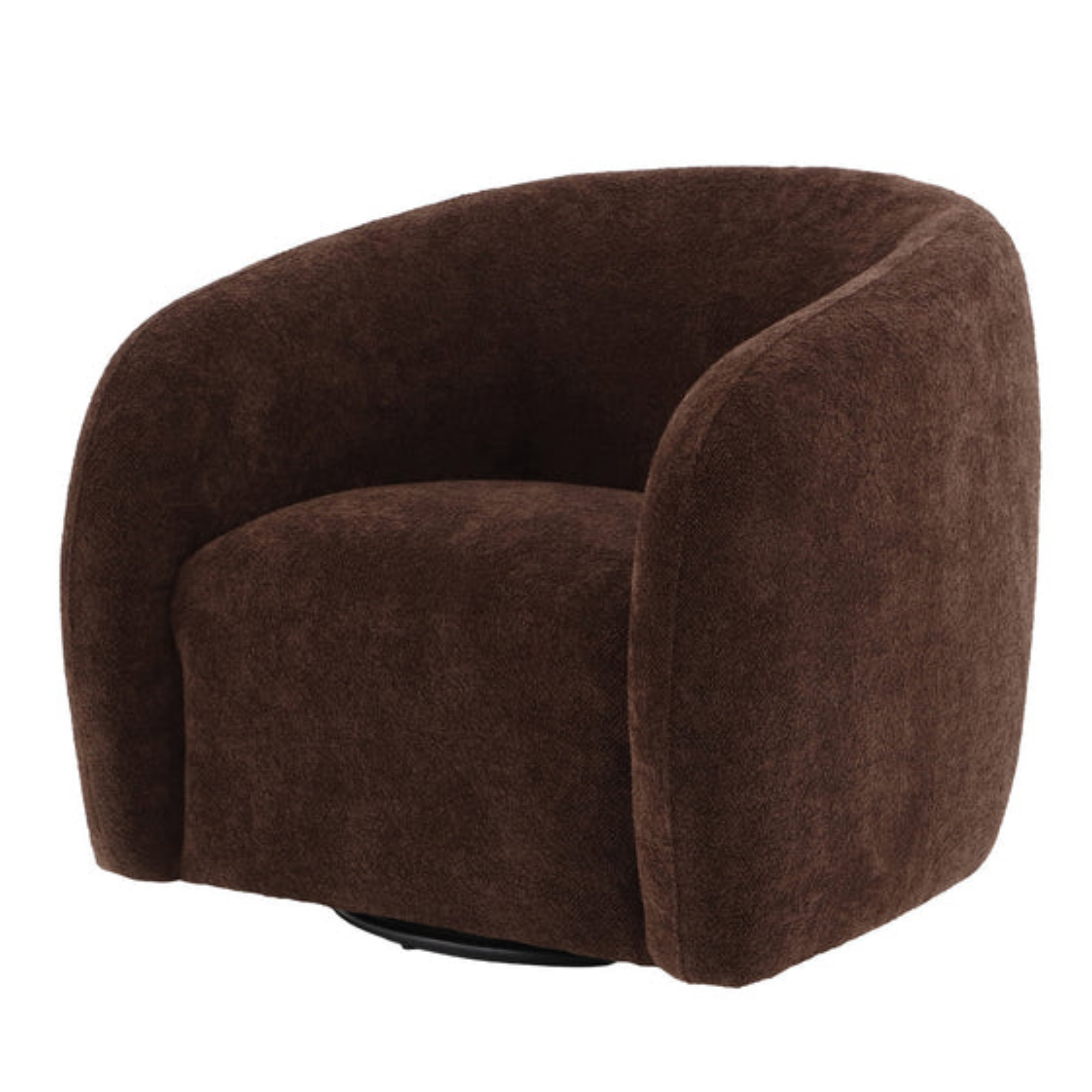 Max Swivel Chair | Chocolate