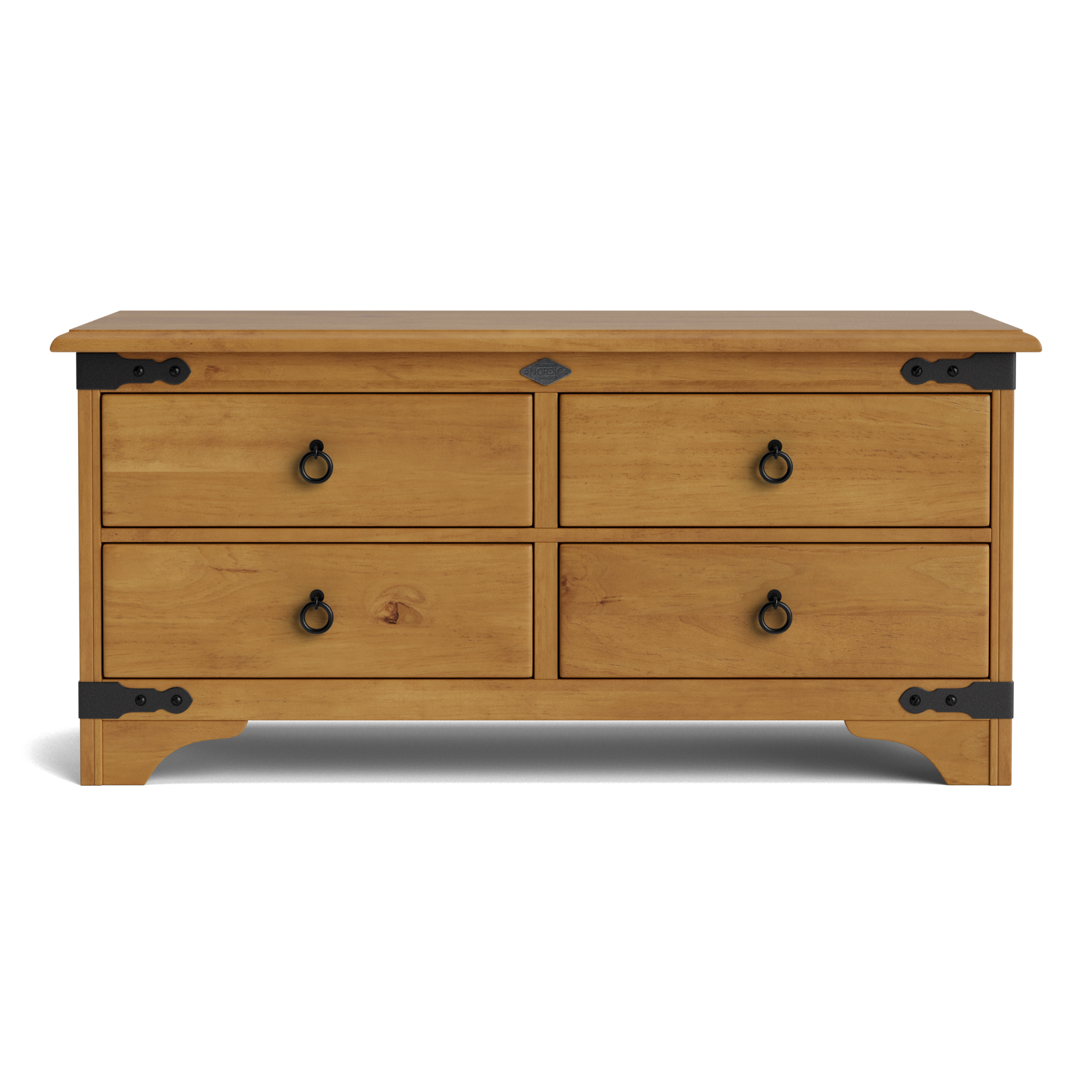 Nordic 4 Drawer Window Chest | NZ Made