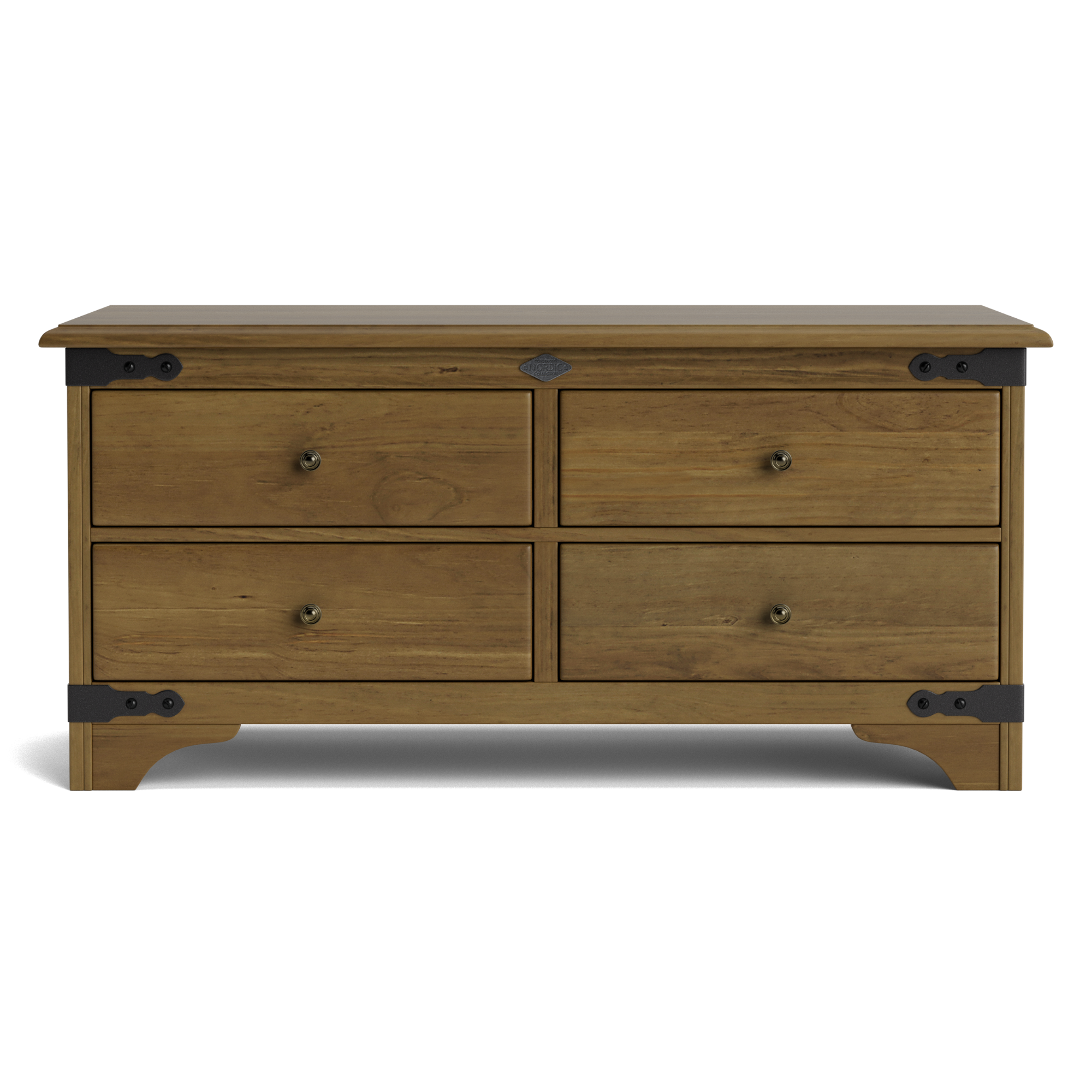 Nordic 4 Drawer Window Chest | NZ Made
