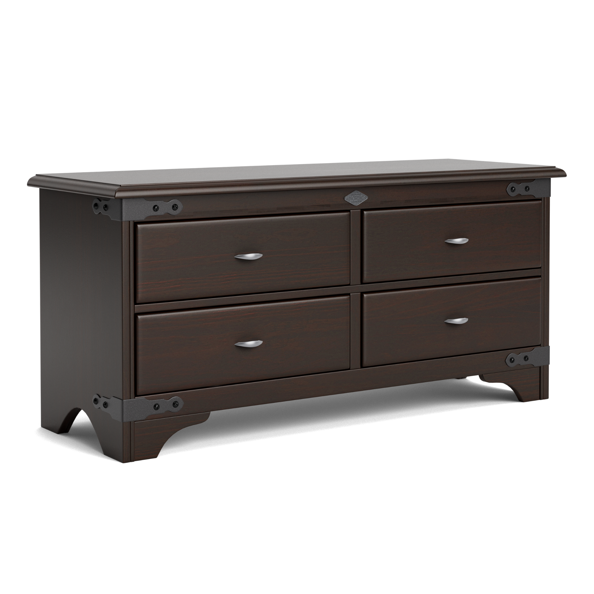 Nordic 4 Drawer Window Chest | NZ Made