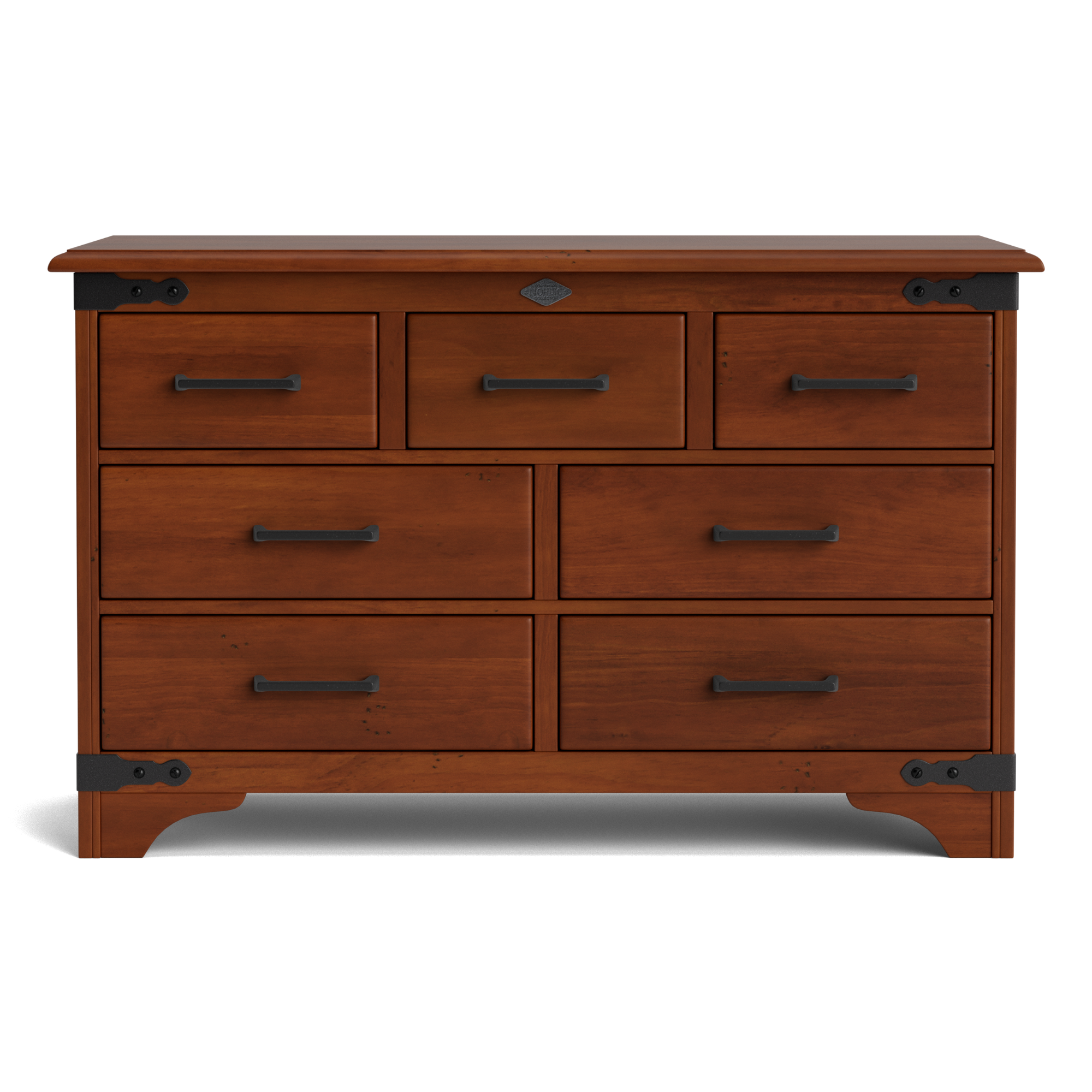 Nordic 7 Drawer Lowboy | NZ Made