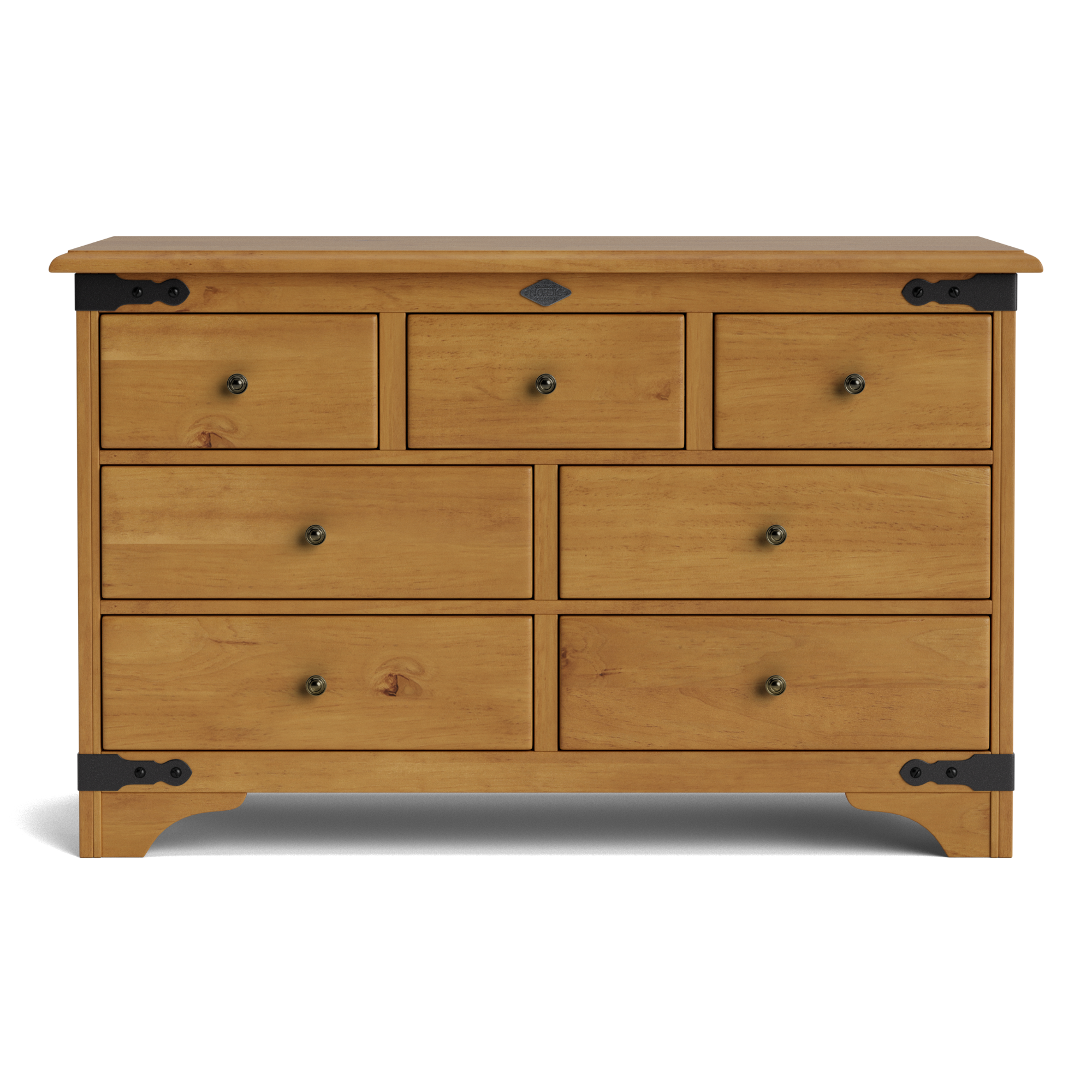 Nordic 7 Drawer Lowboy | NZ Made
