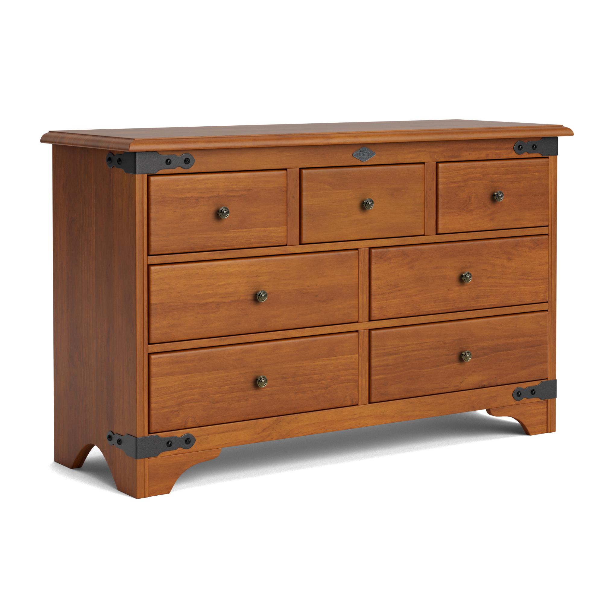 Nordic 7 Drawer Lowboy | NZ Made