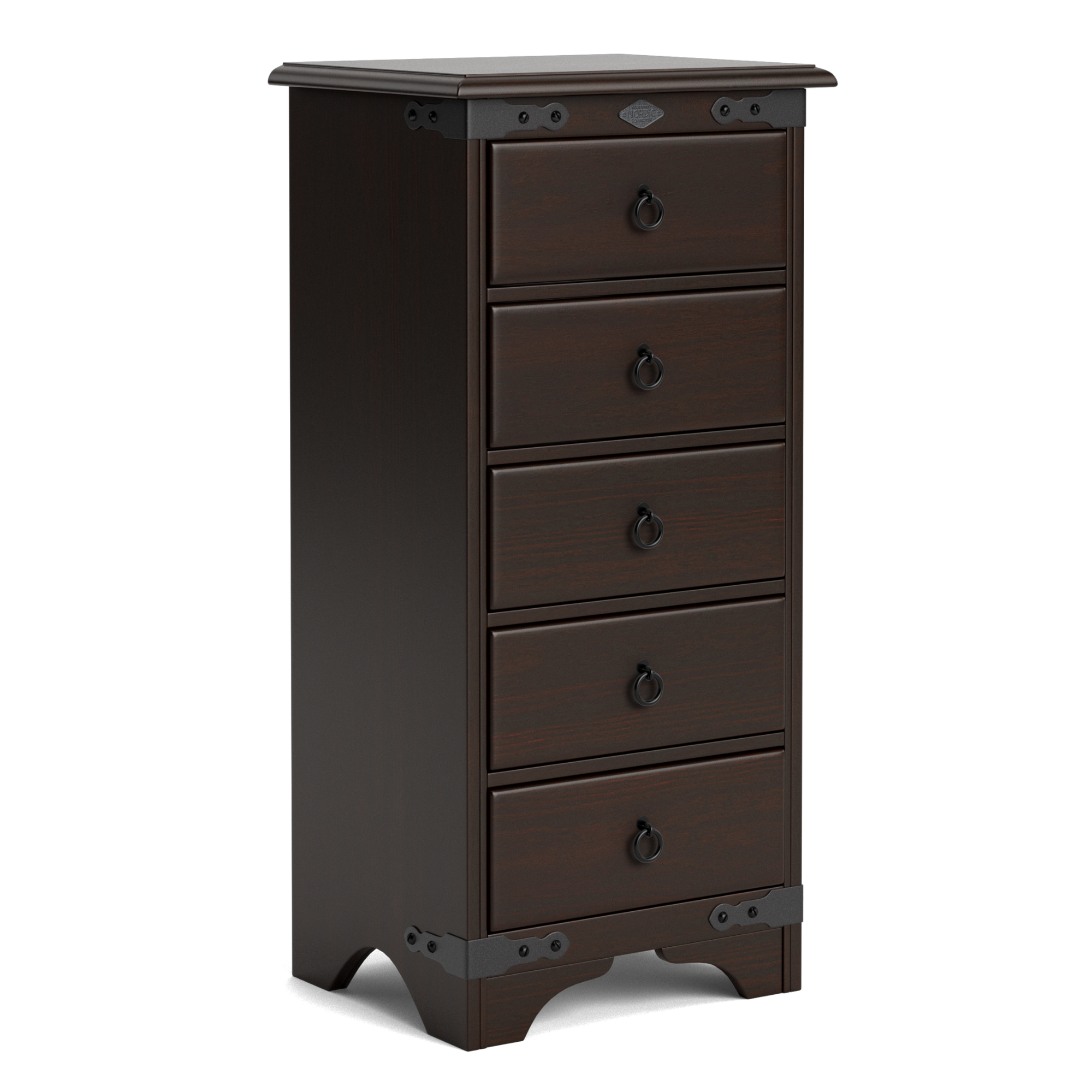 Nordic 5 Drawer Tallboy | NZ Made