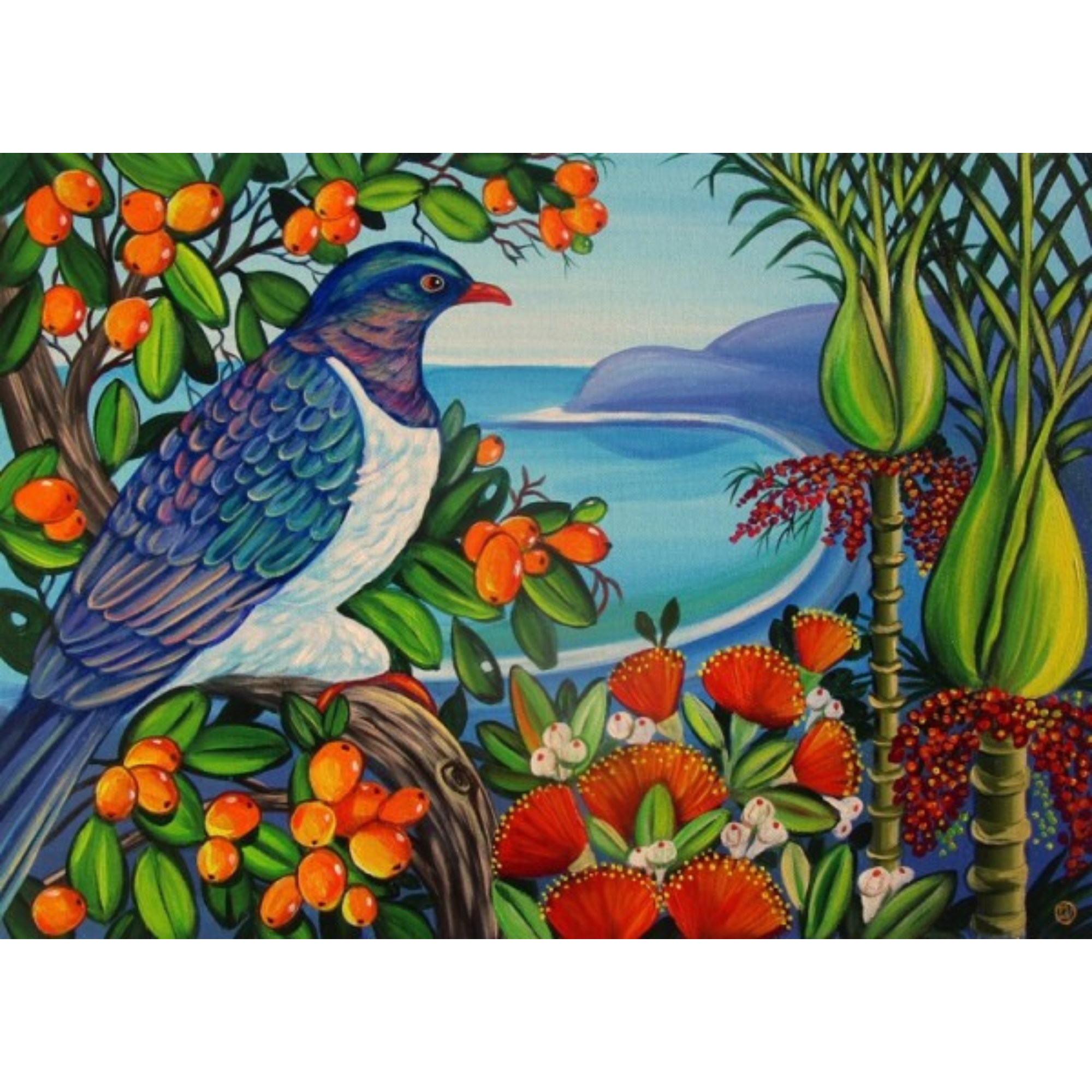 NORTHLAND SUMMER | CANVAS READY TO HANG | IRINA VELMAN | NZ MADE