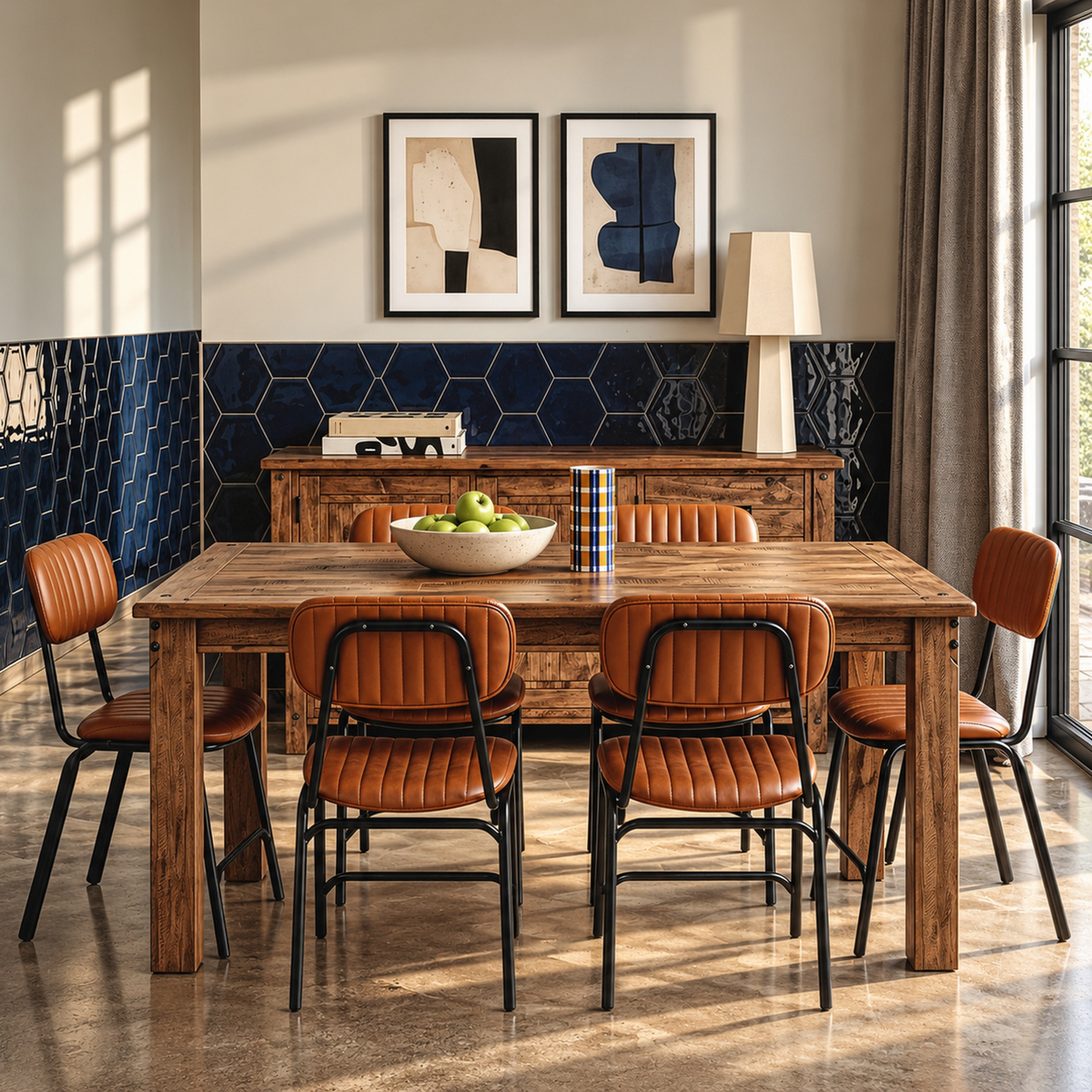 Datsun Dining Chair | Brown