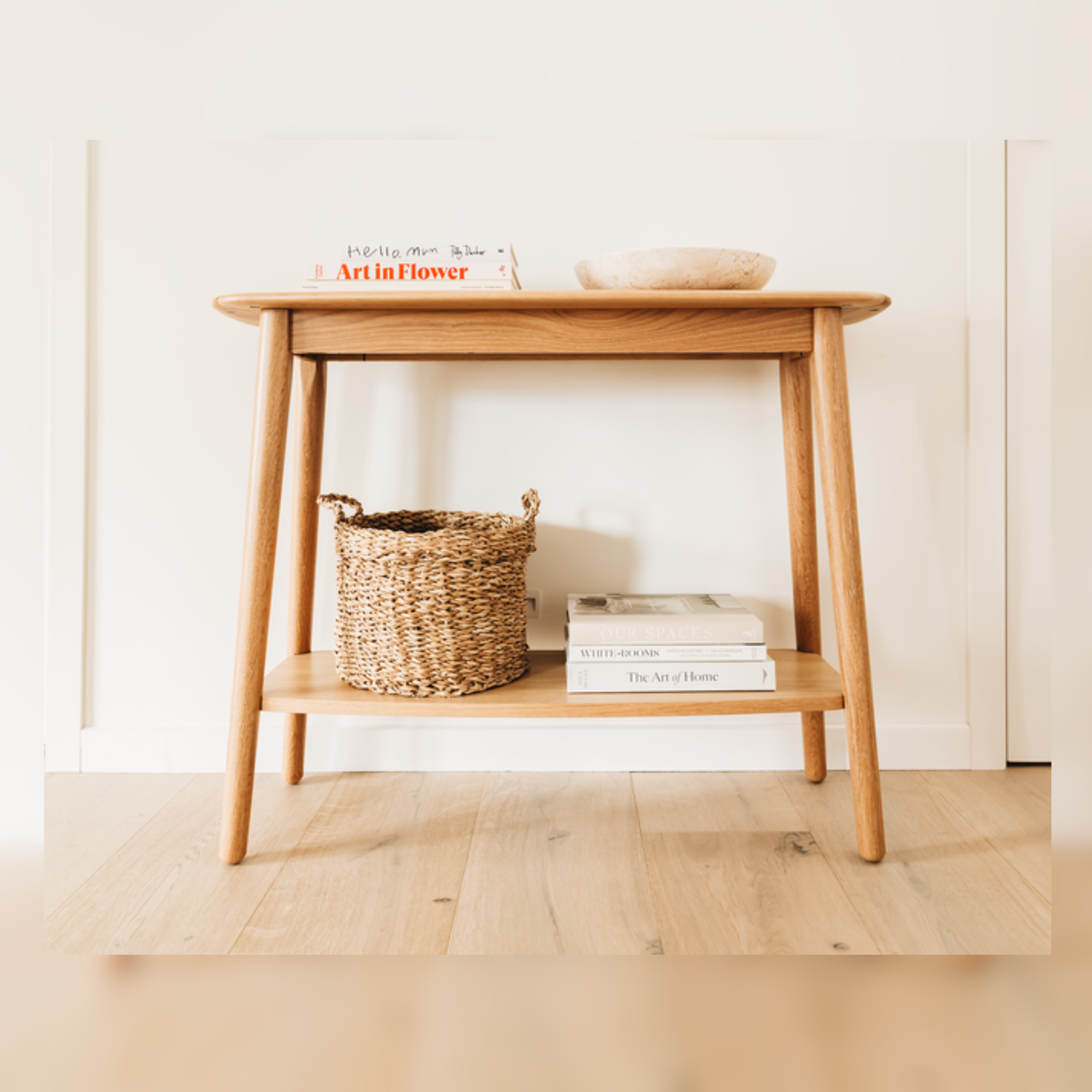 OSLO HALL | CONSOLE TABLE WITH SHELF