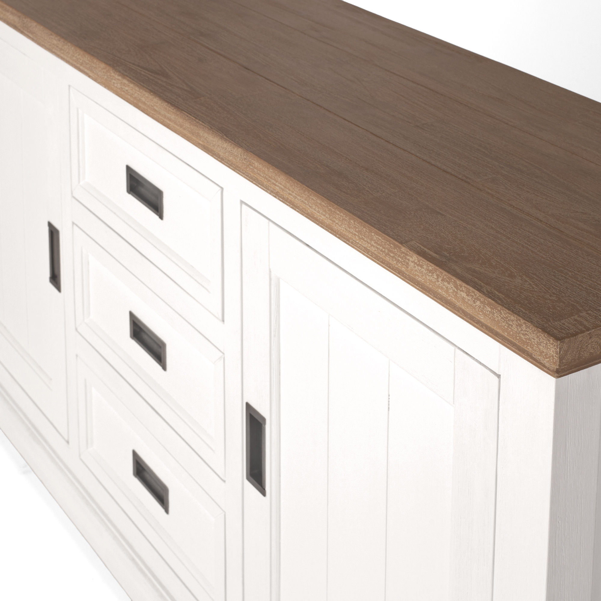 Parisian 3 Drawer Sideboard