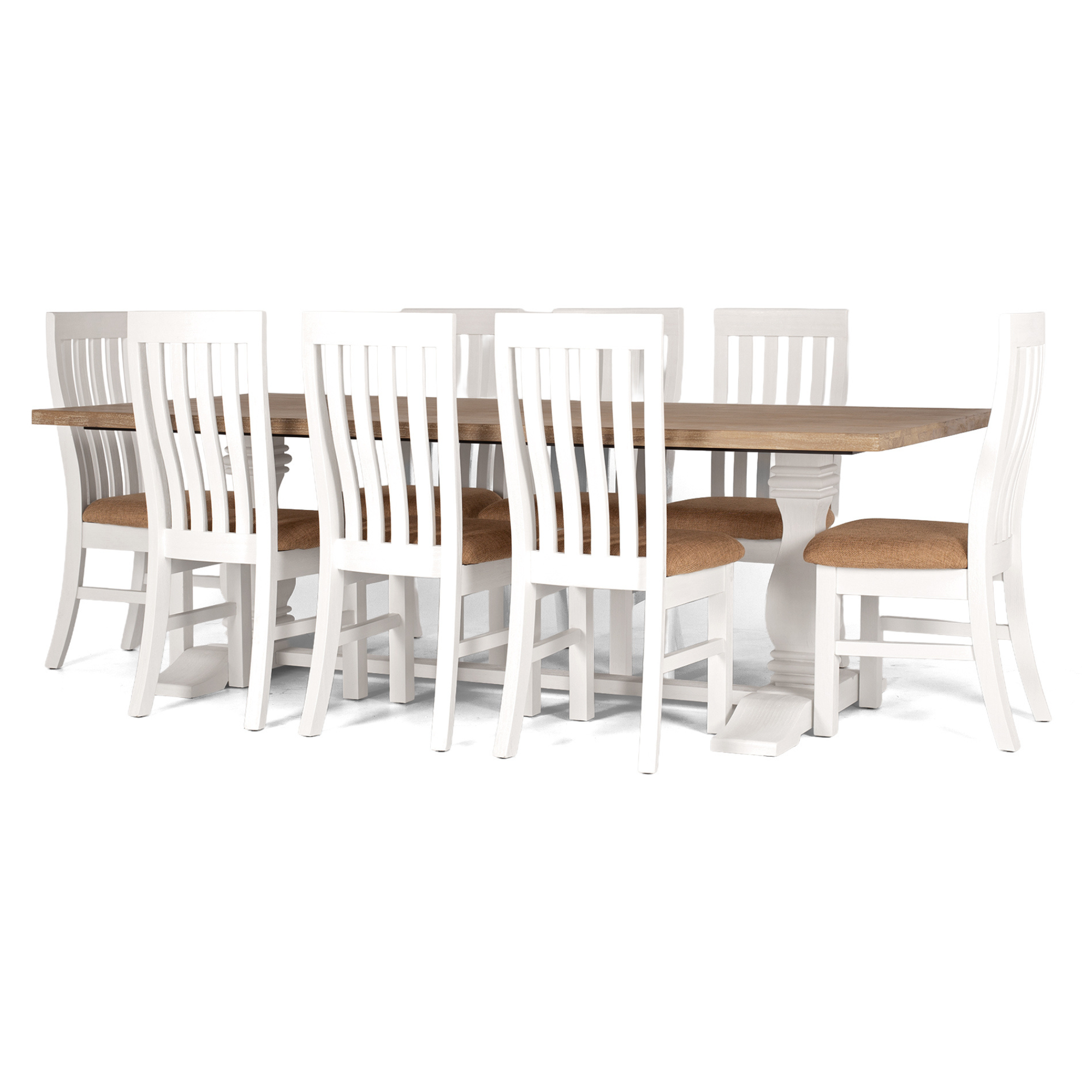 Parisian 240 Pedestal Dining Table
